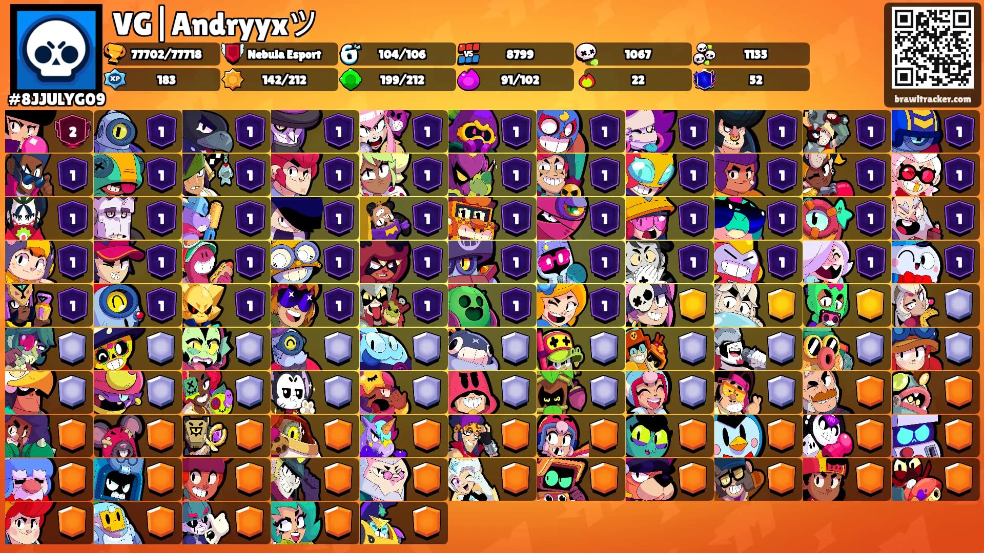 VG|Andryyxツ's Ranks