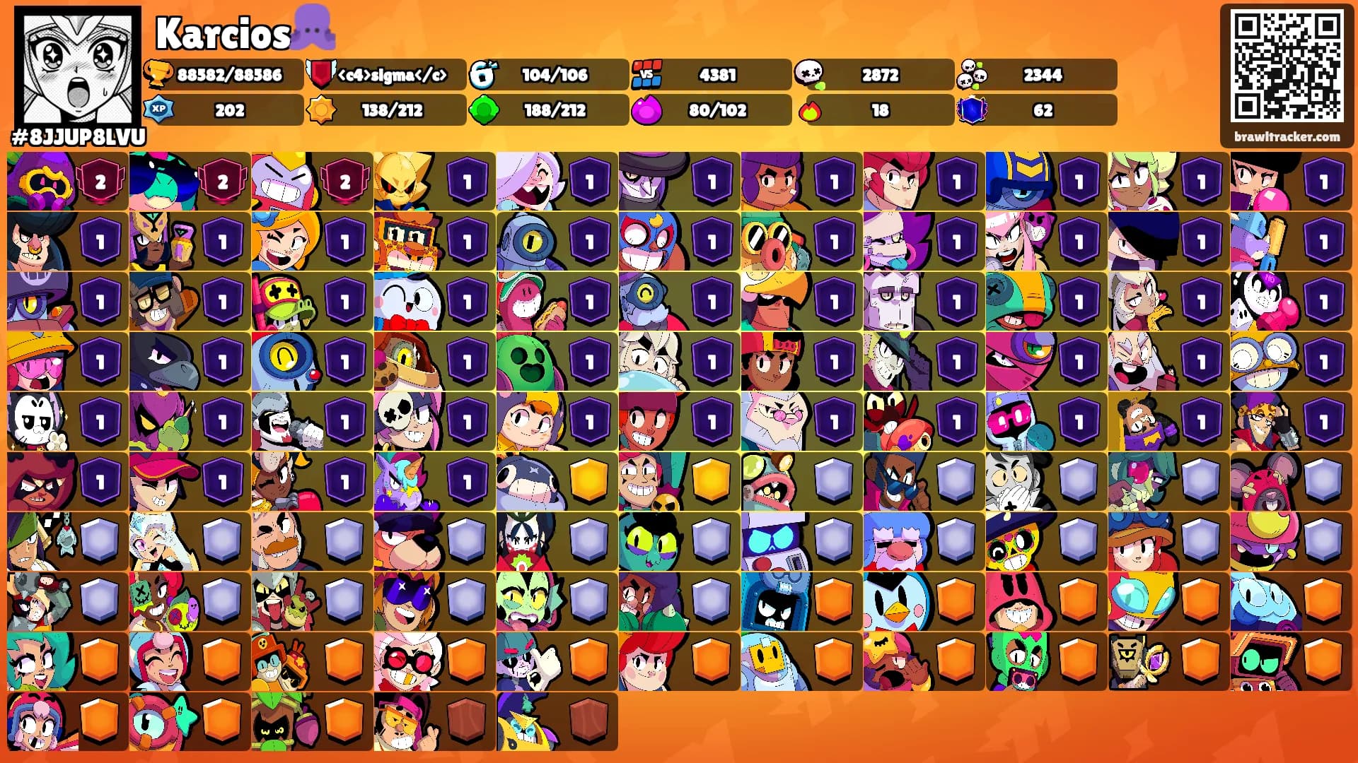 Karcios🐙's Ranks