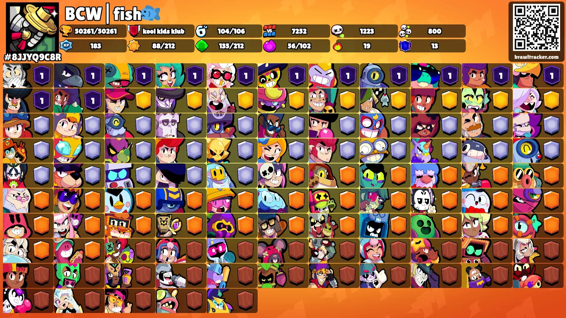 BCW|fish🐟's Ranks