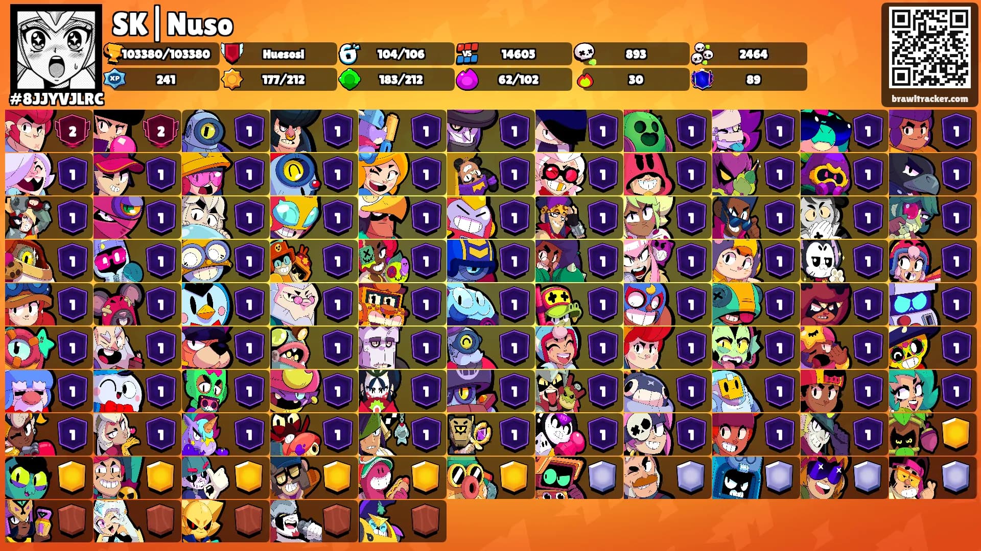 SK|Nuso's Ranks