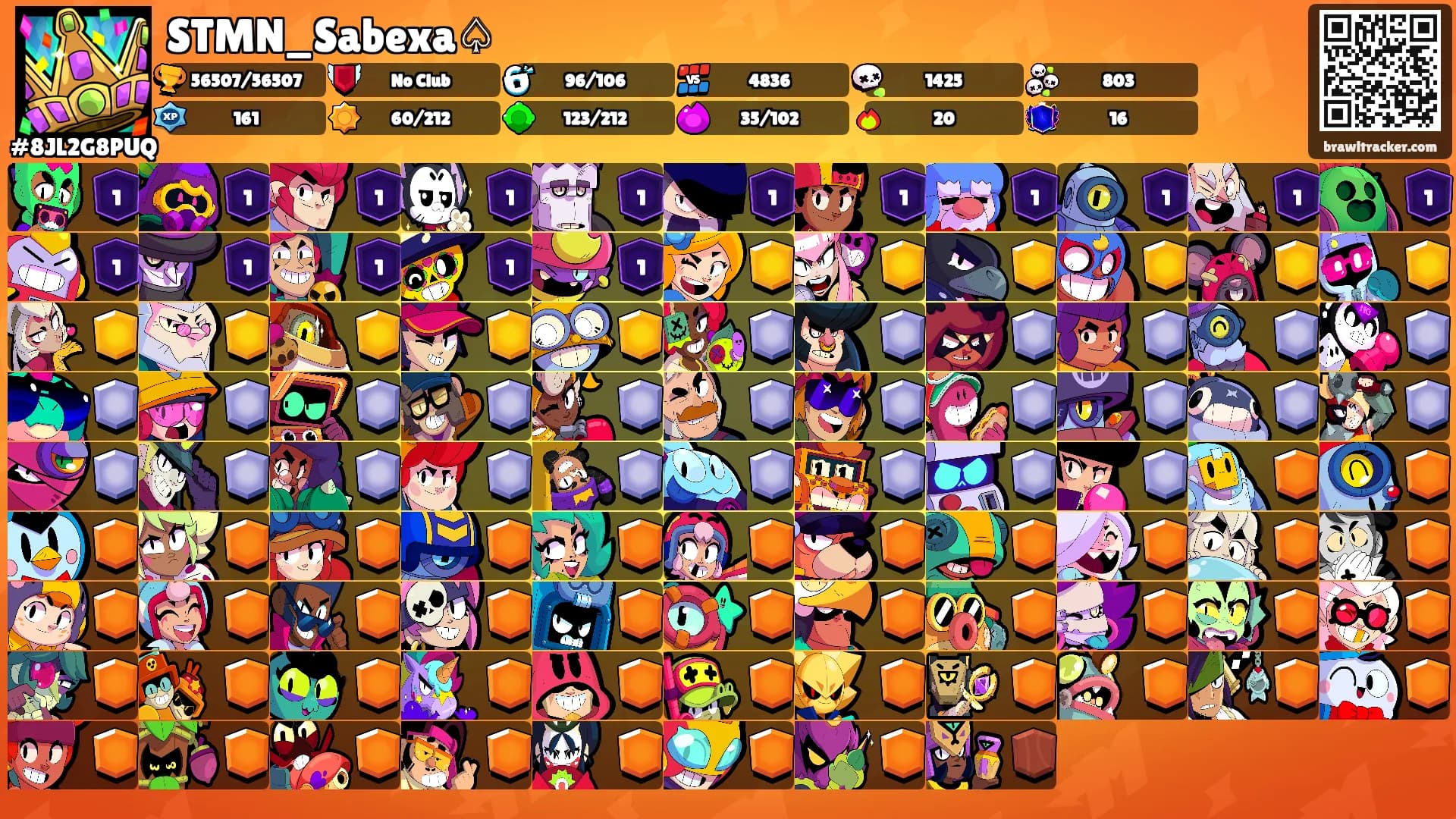 STMN_Sabexa♤'s Ranks