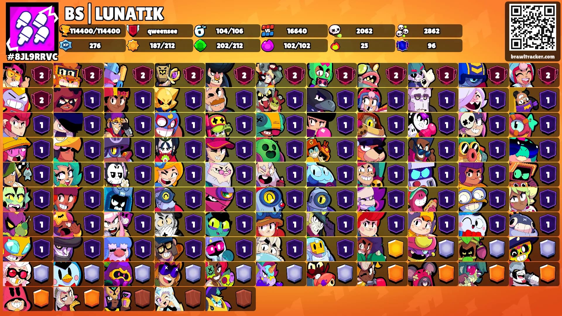 BS|LUNATIK's Ranks