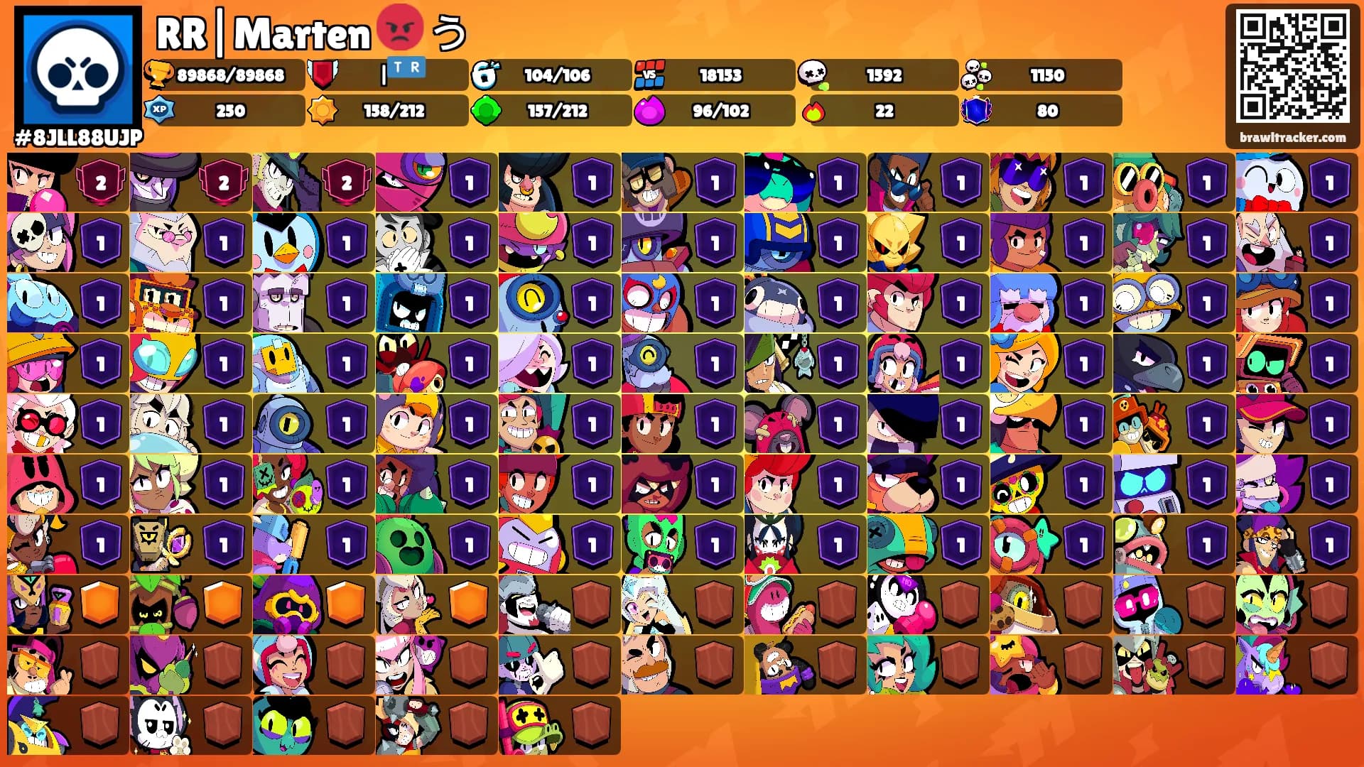 RR|Marten 😡 う's Ranks