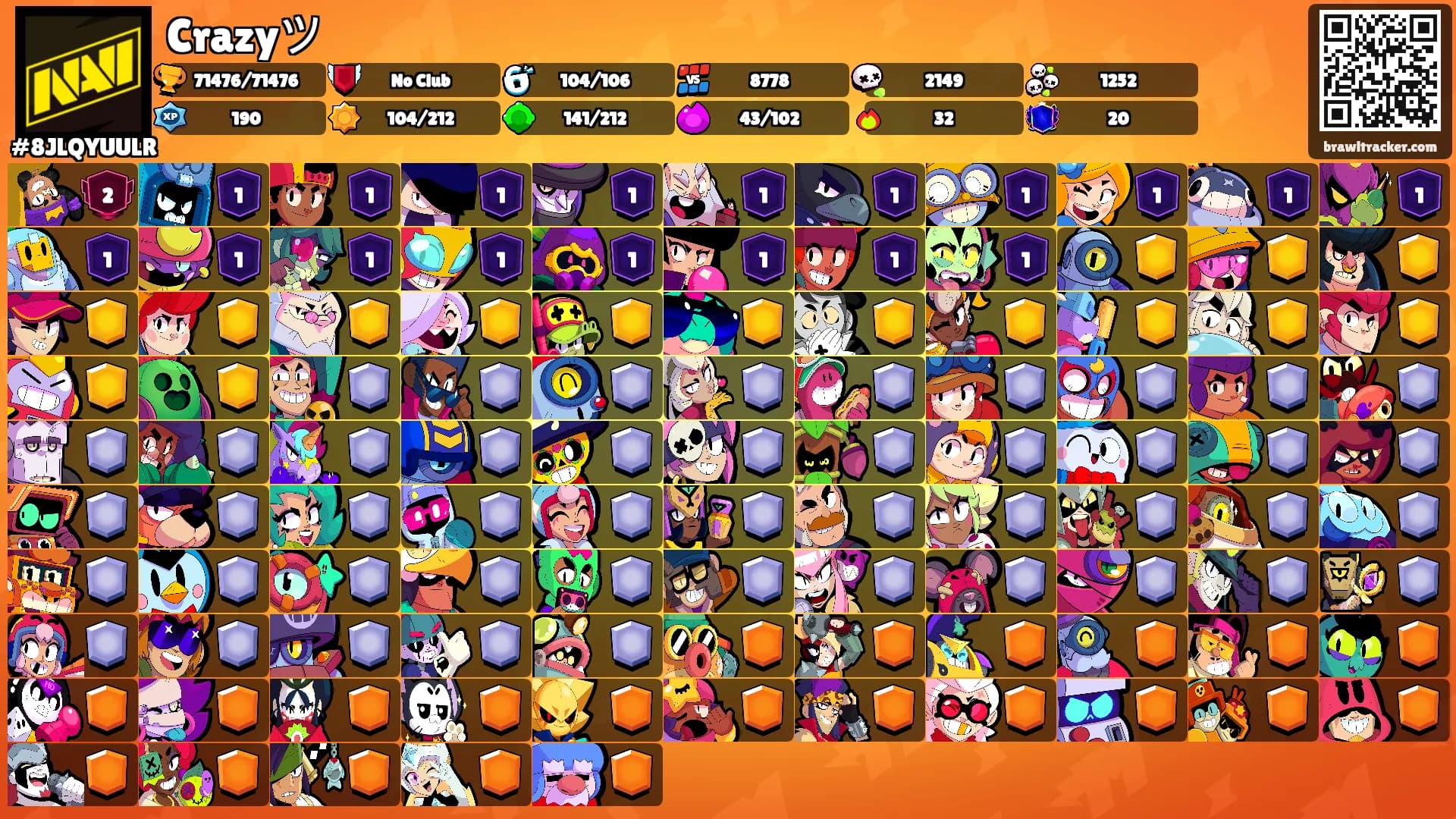 Crazyツ's Ranks