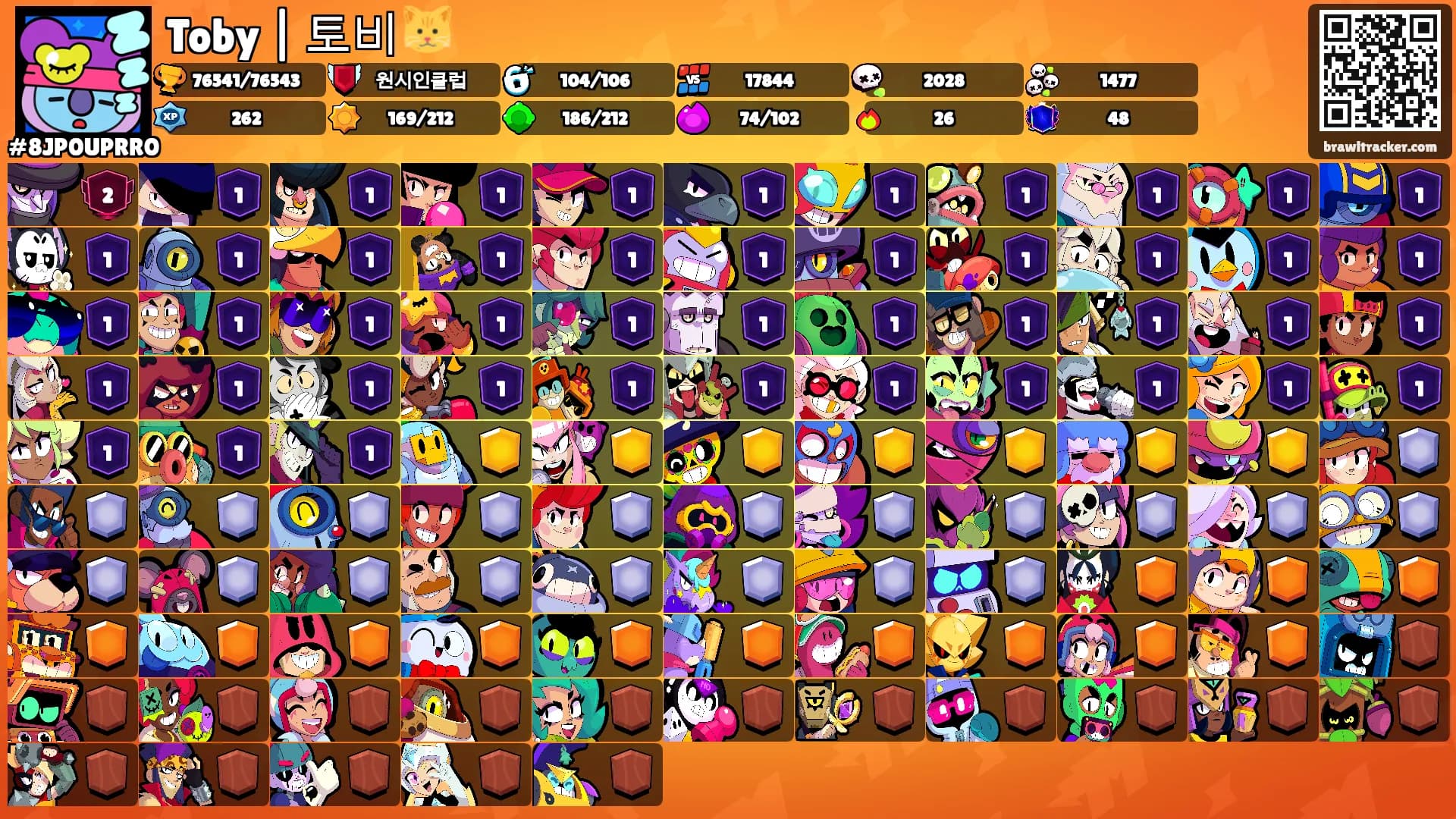 Toby | 토비 🐱's Ranks