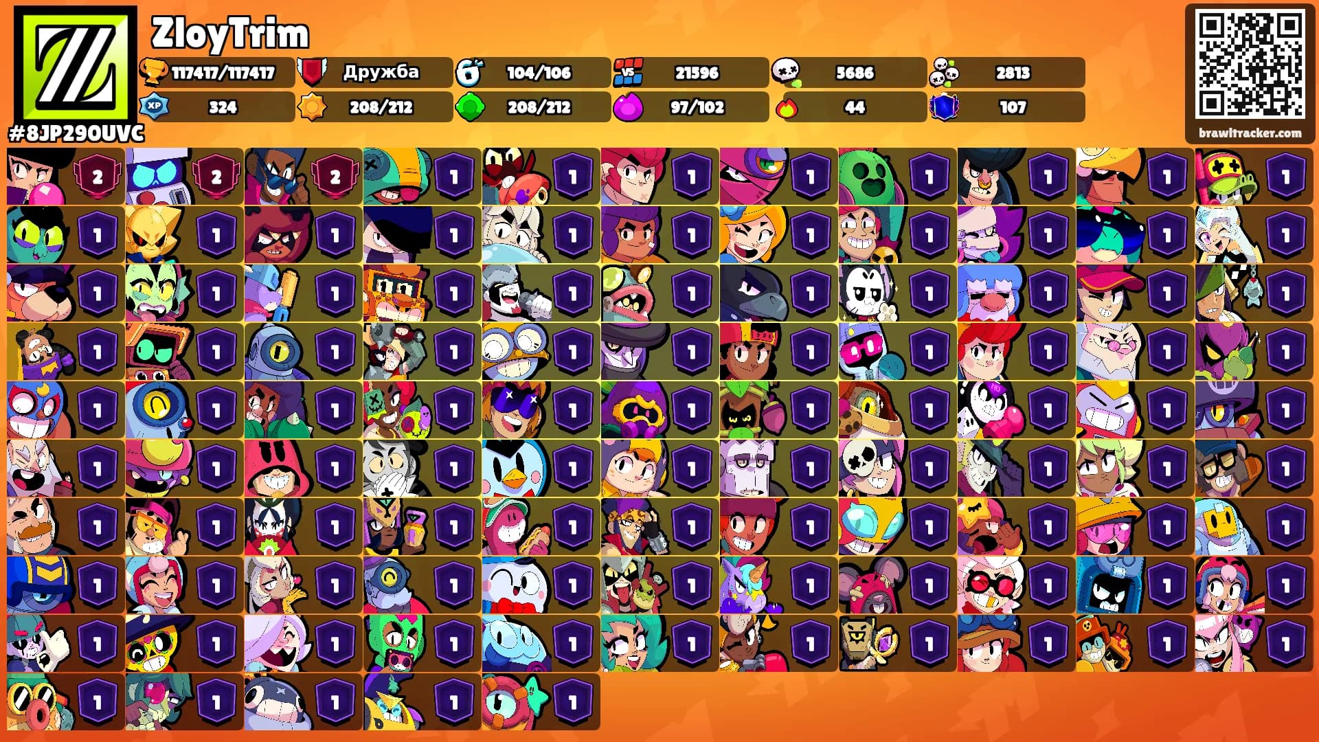 ZloyTrim's Ranks