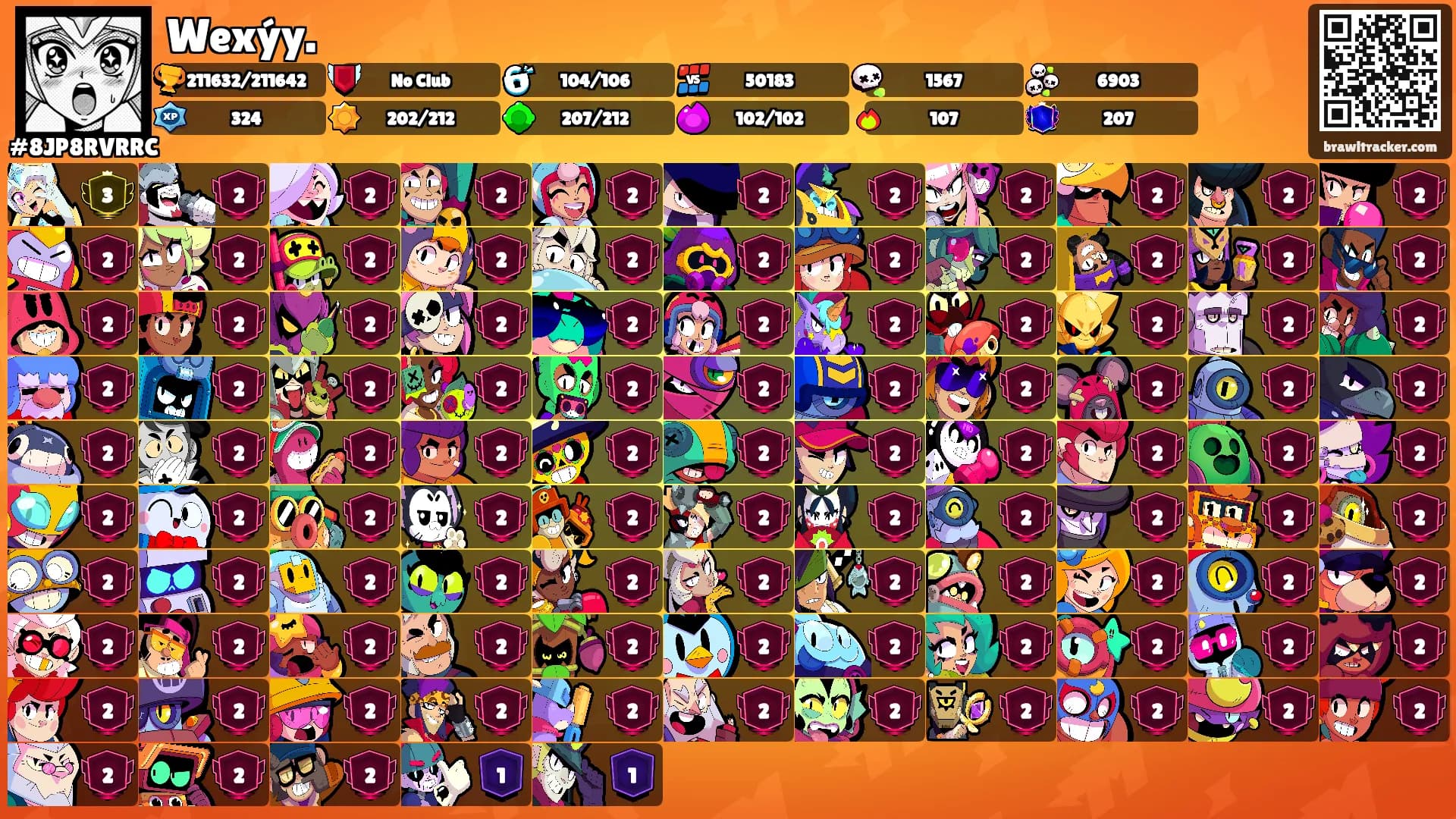 Wexýy.'s Ranks