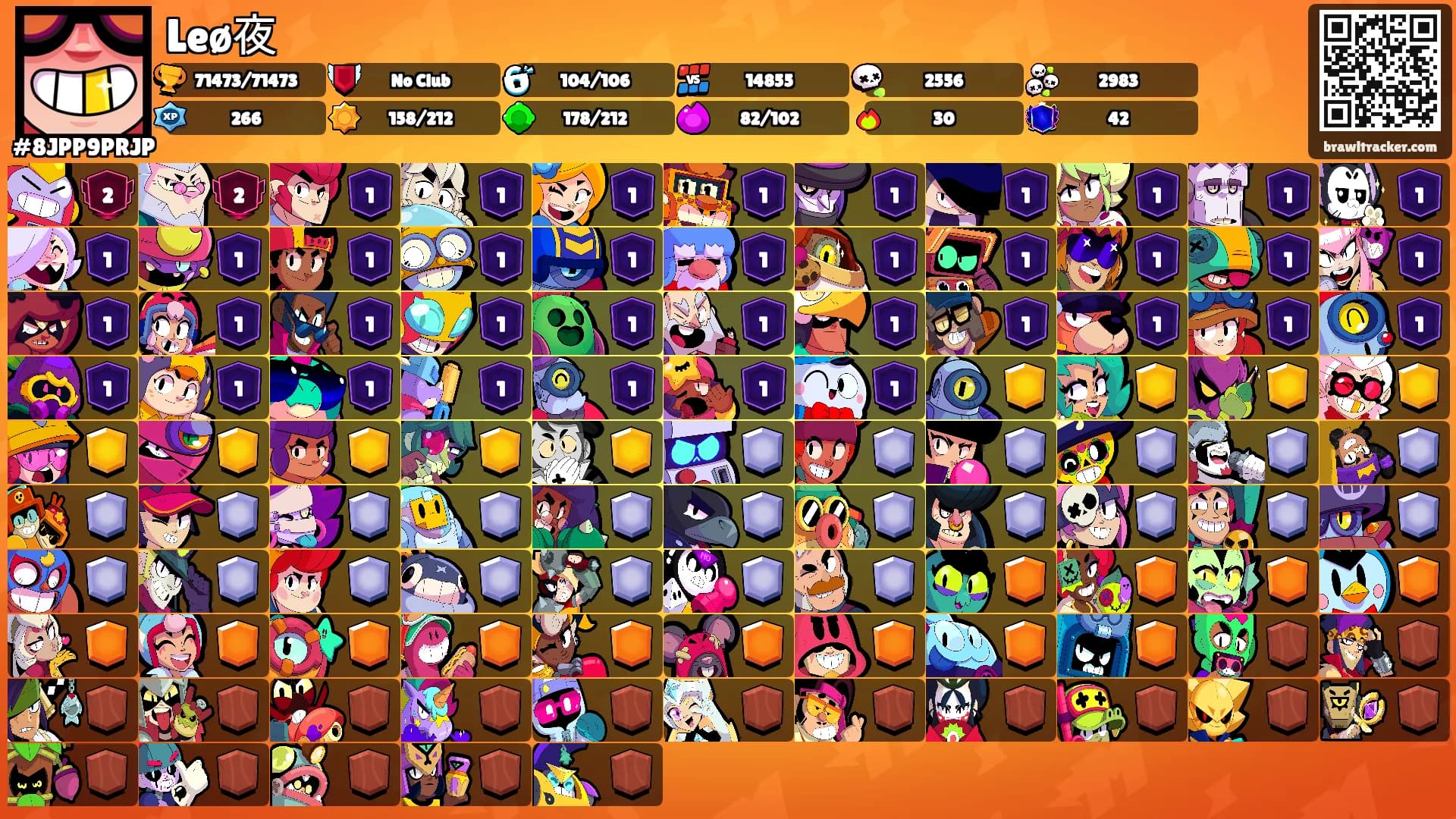 Leø夜's Ranks