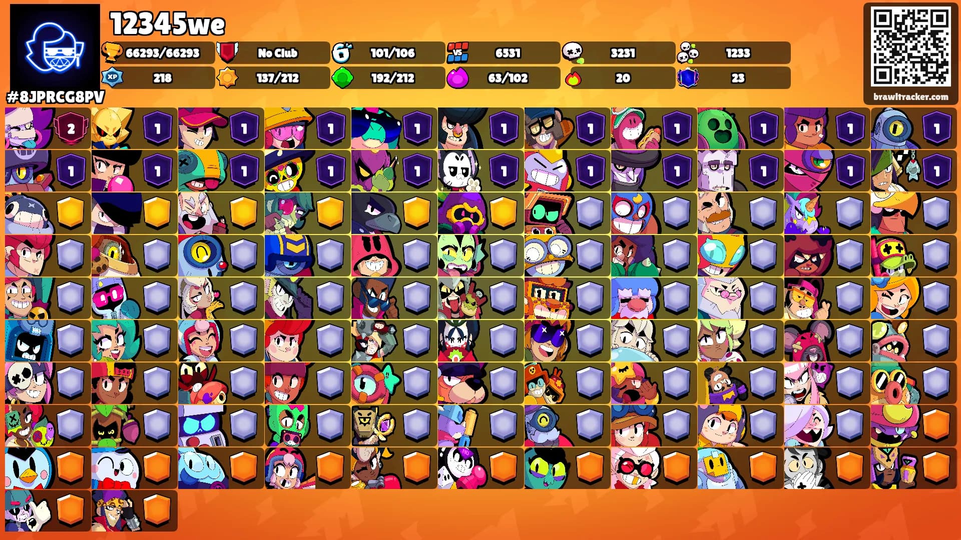 12345we's Ranks
