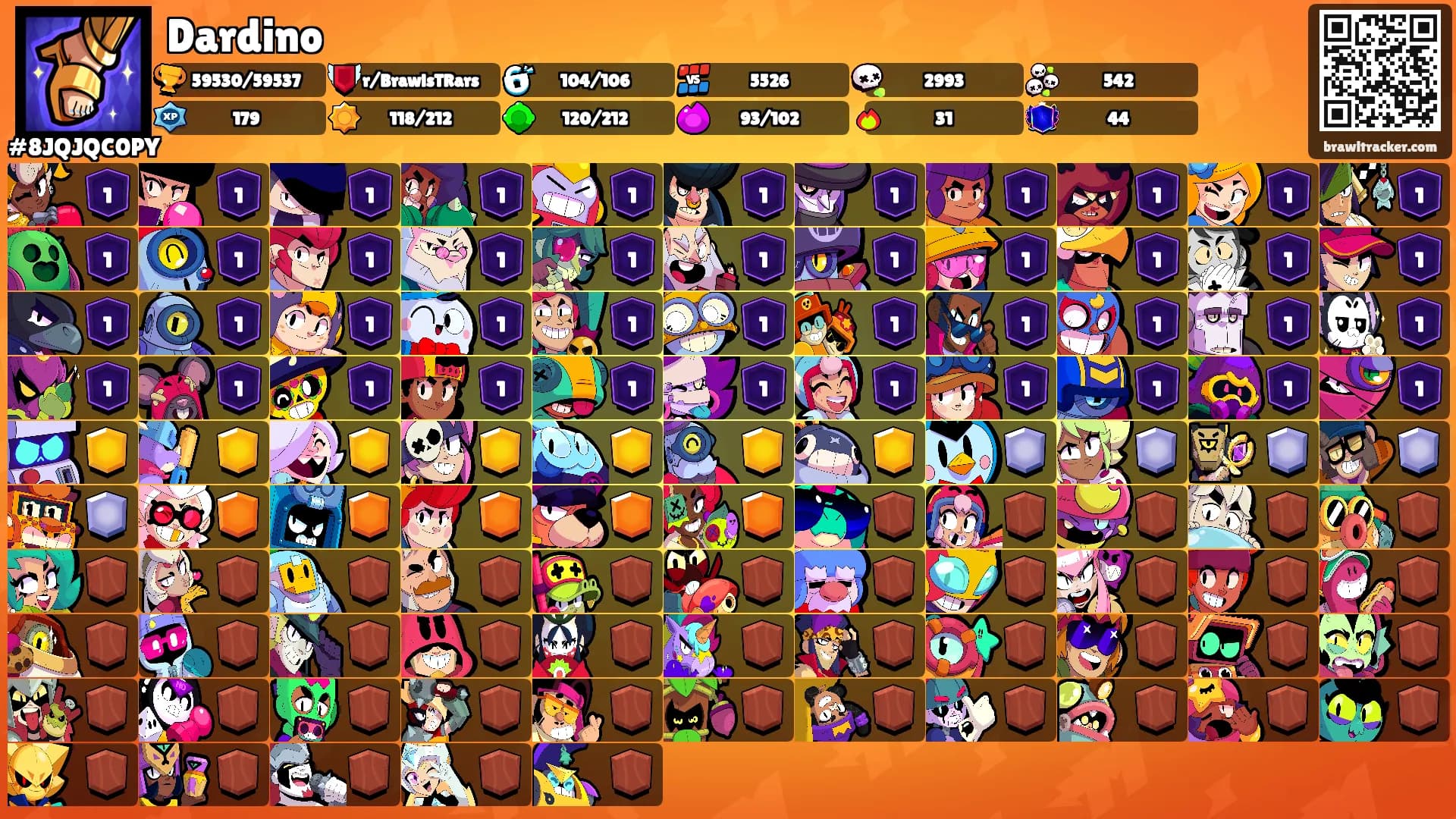 Dardino's Ranks