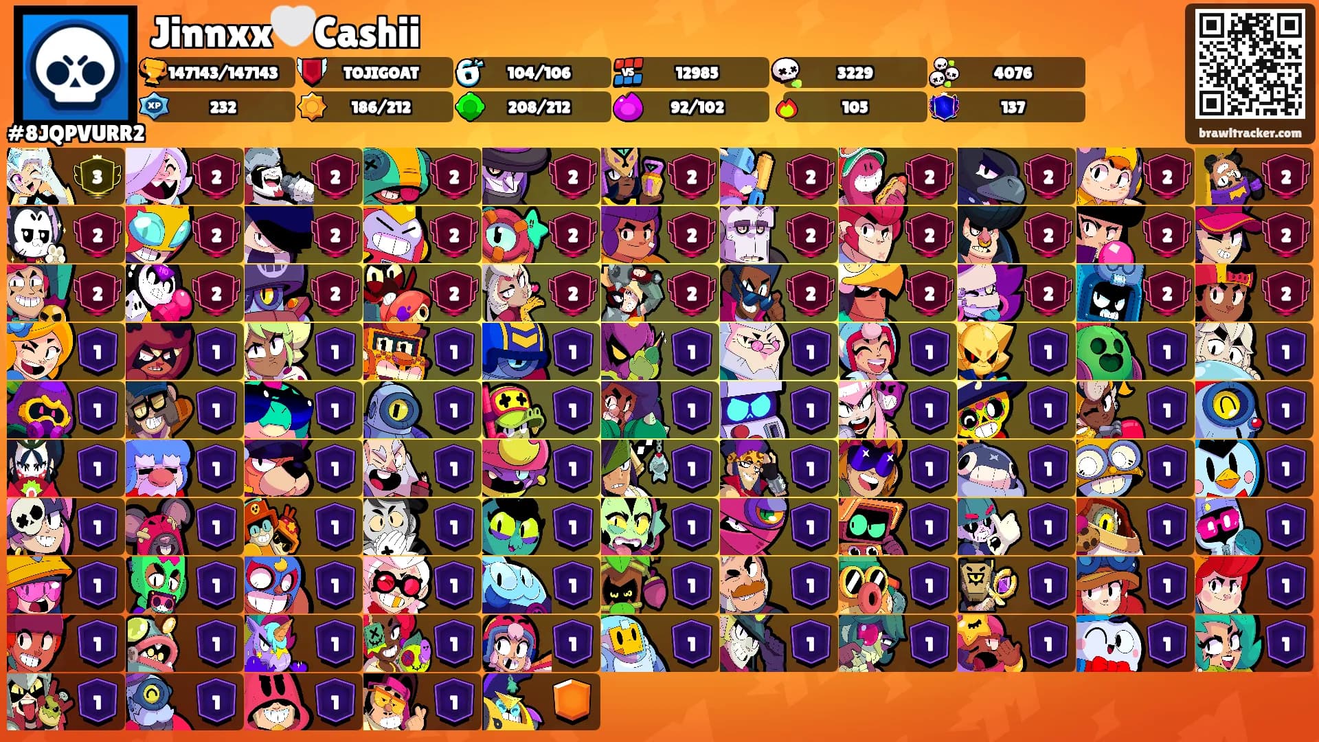 Jinnxx🤍Cashii's Ranks