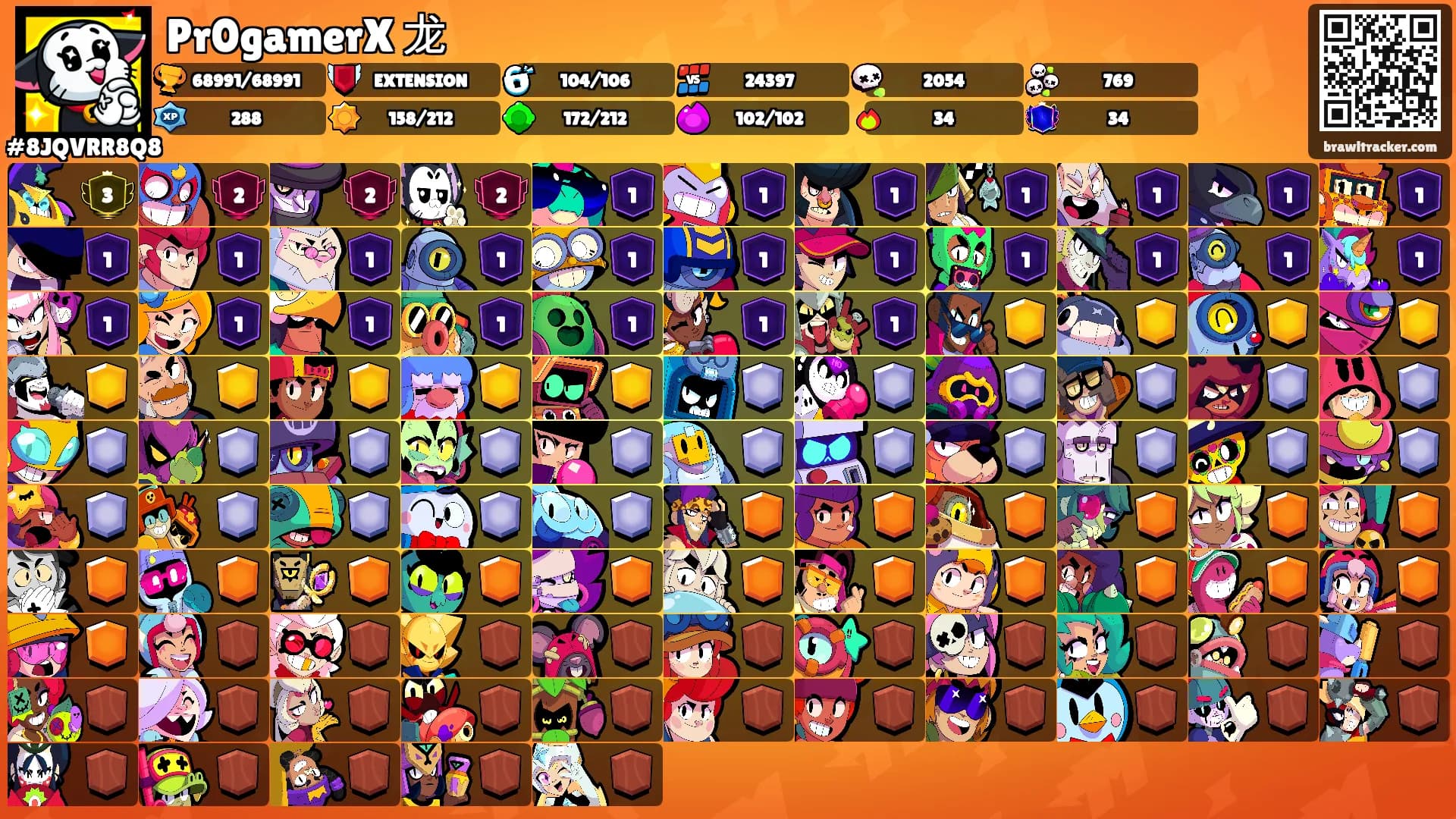 Pr0gamerX 龙's Ranks