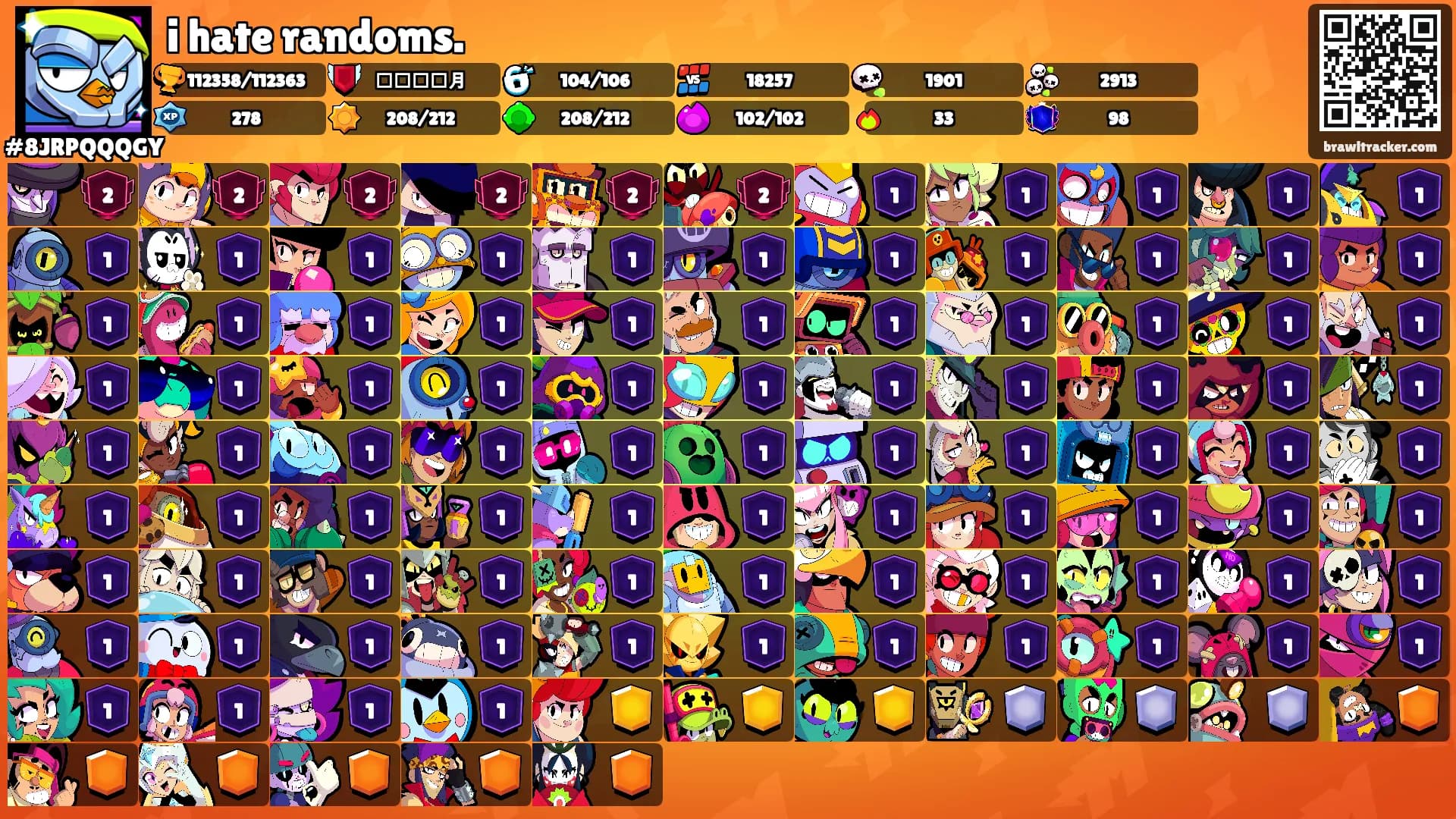 i hate randoms.'s Ranks