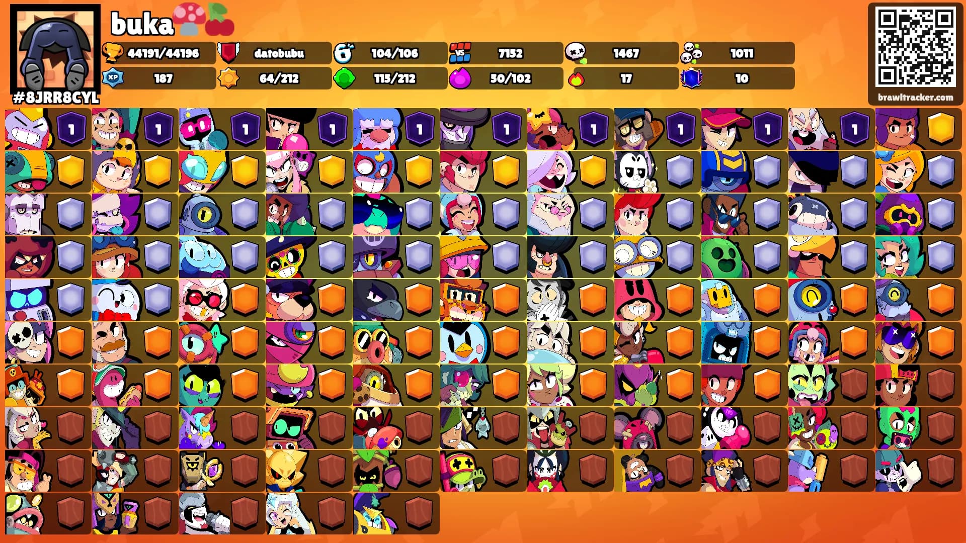 buka🍄🍒's Ranks