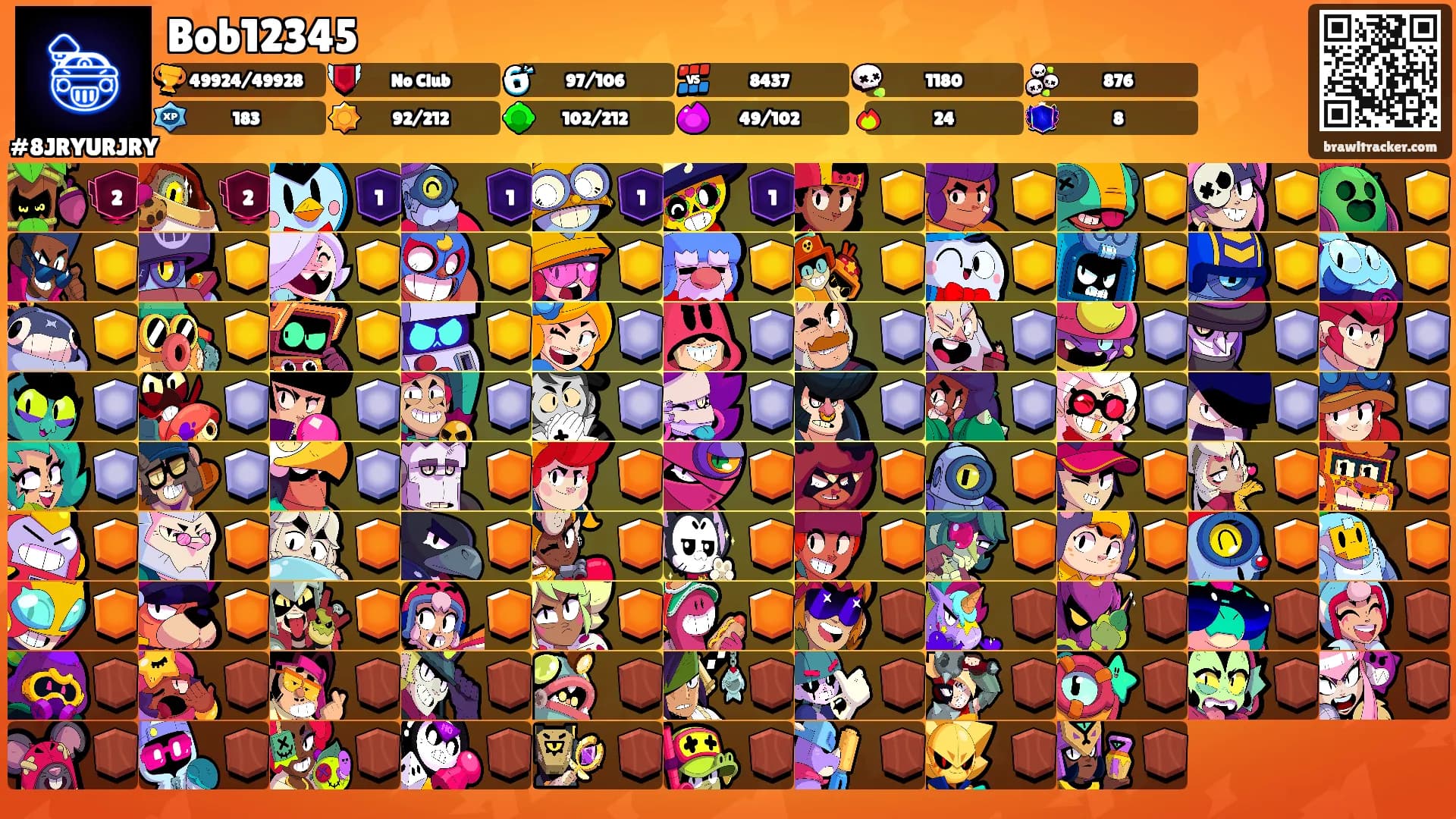 Bob12345's Ranks
