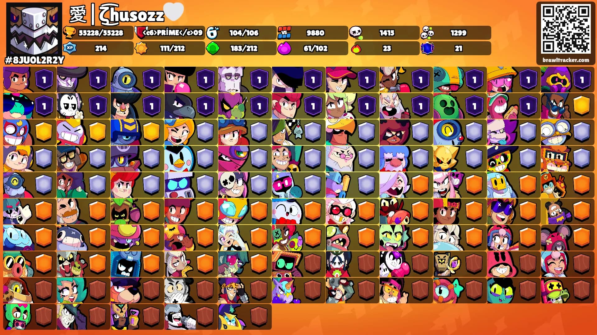 愛|ζ͜͡husozz🤍's Ranks