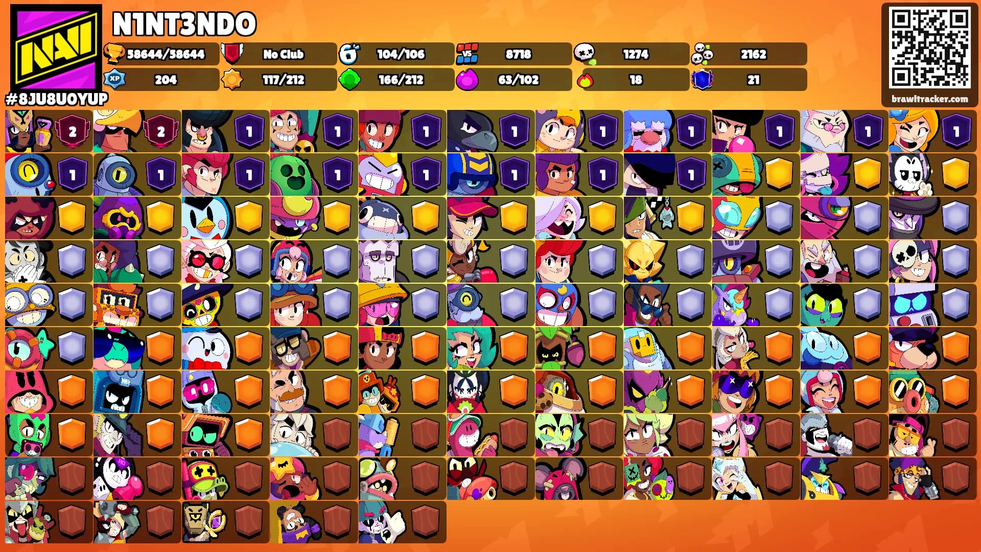 N1NT3NDO's Ranks