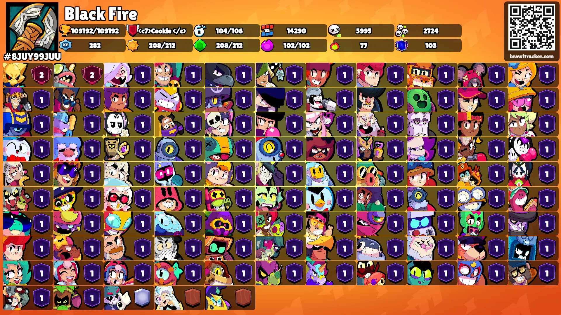 Black Fire's Ranks
