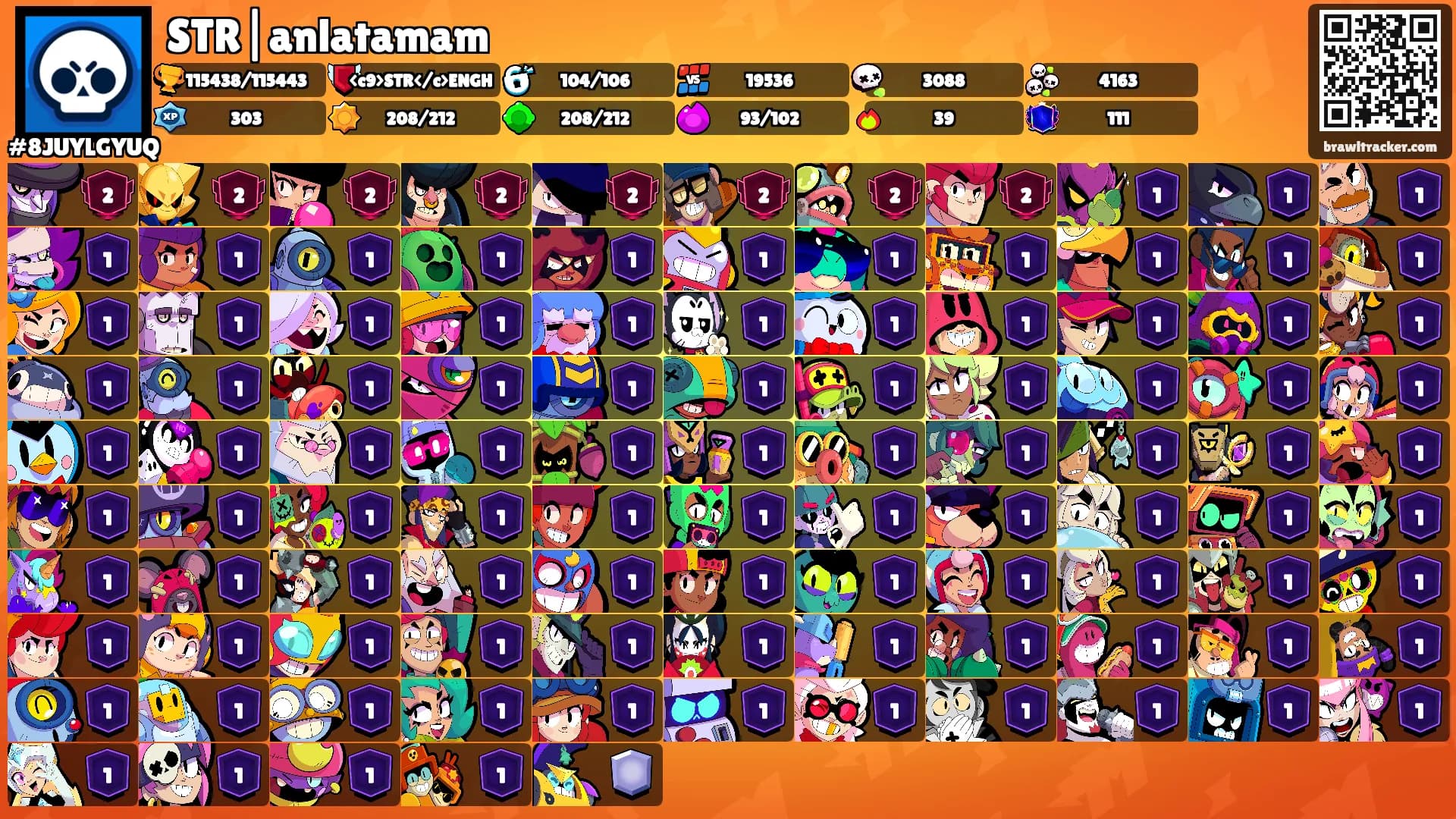 STR|anlatamam's Ranks
