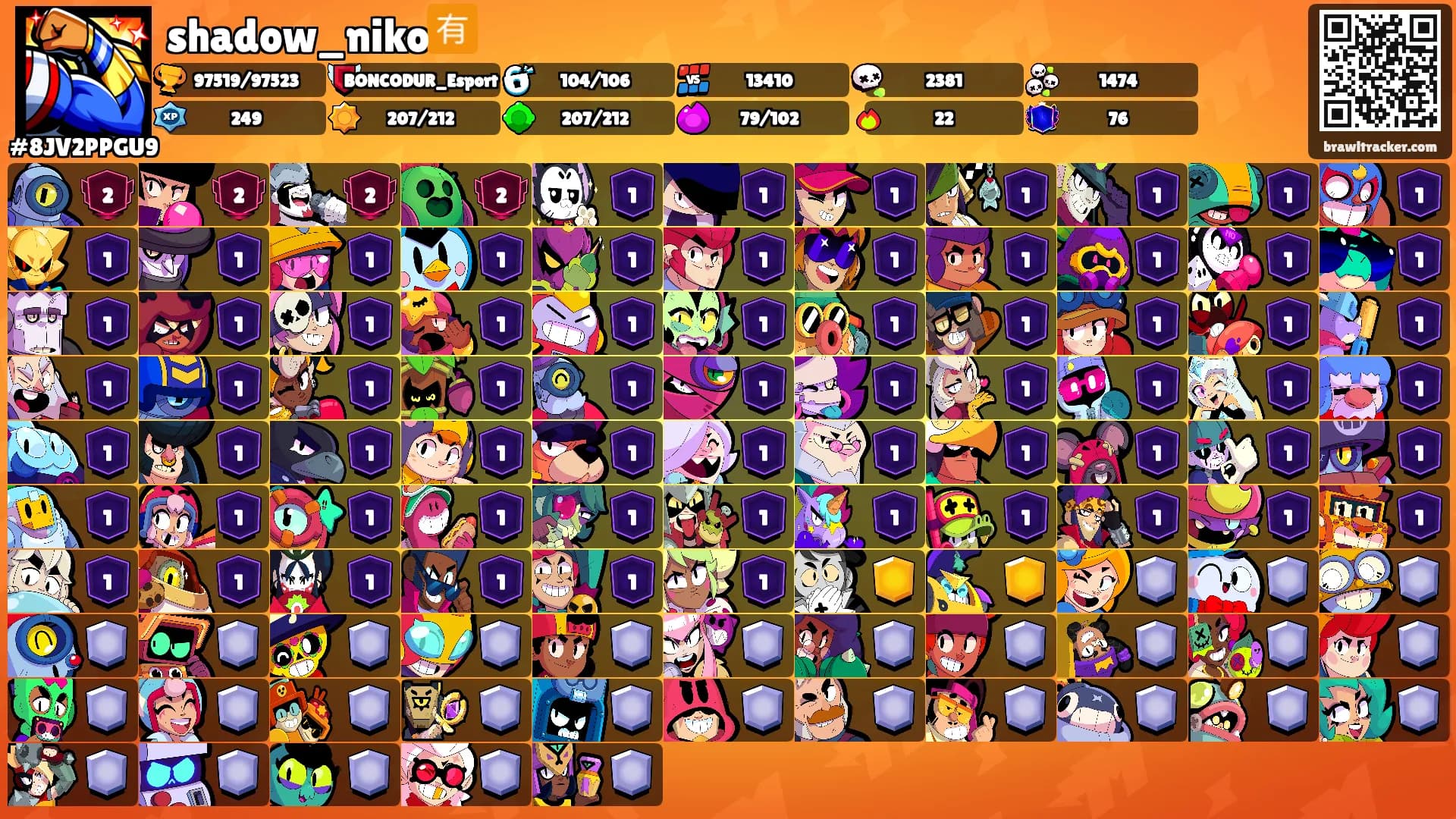 shadow_niko🈶's Ranks