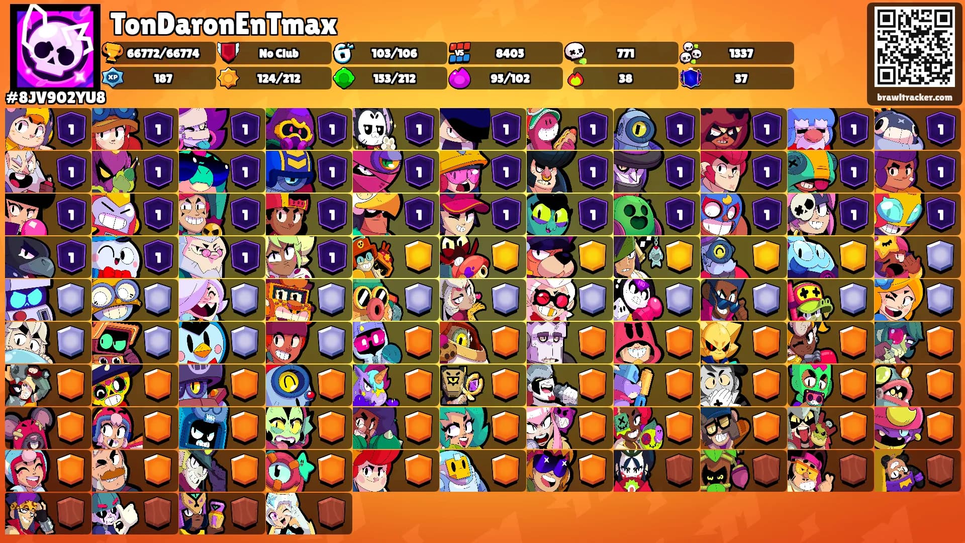 TonDaronEnTmax's Ranks