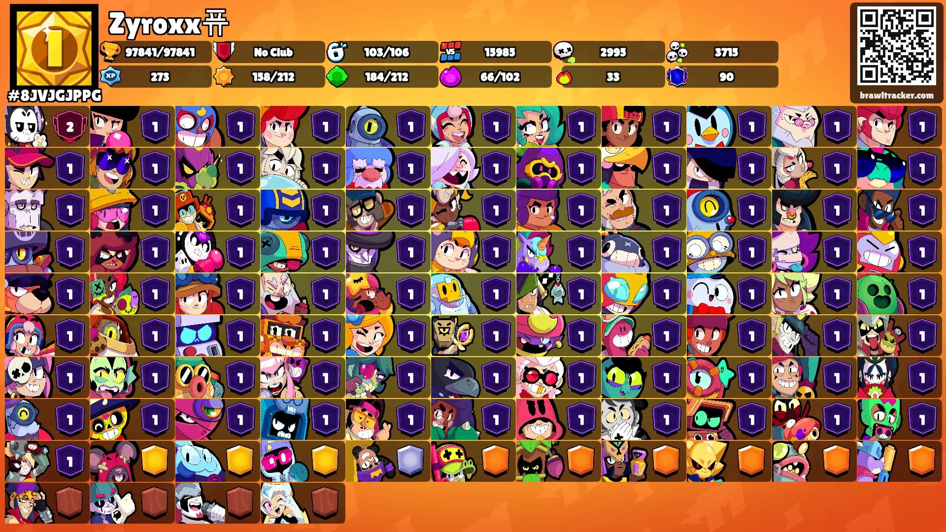 Zyroxx퓨's Ranks