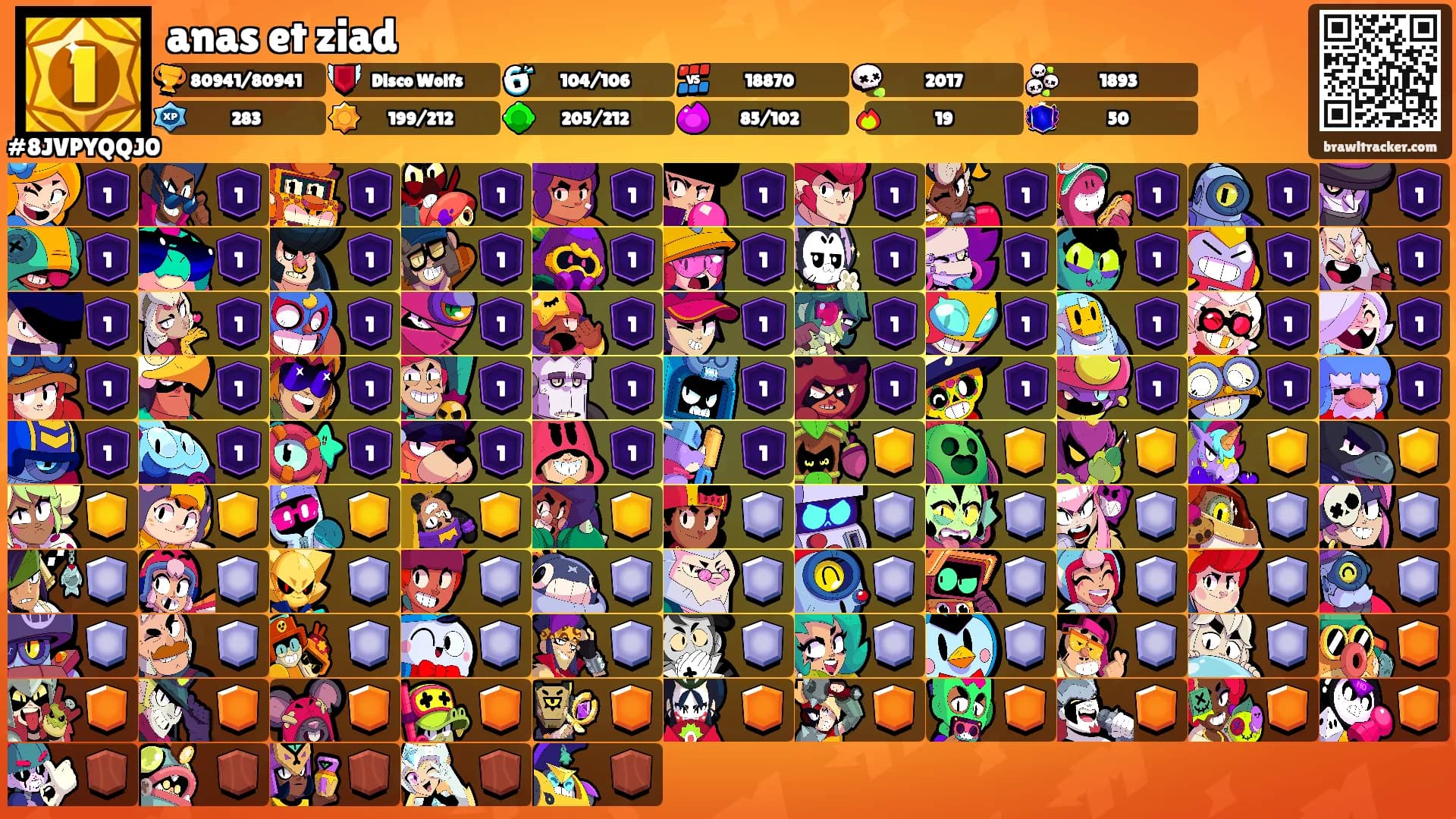 anas et ziad's Ranks