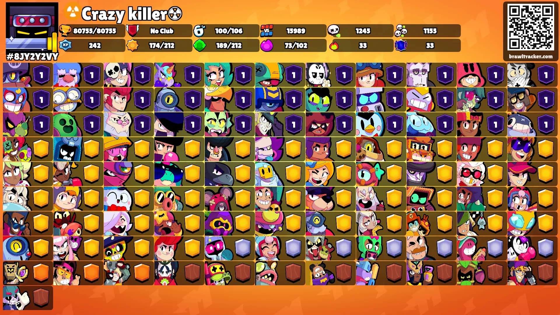 ☢️Crazy killer☢'s Ranks