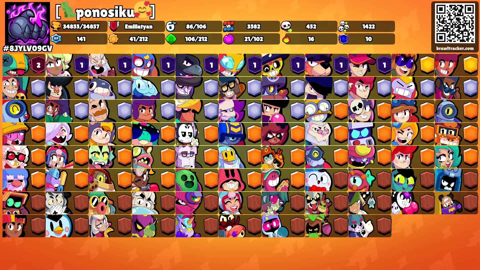 [🦖ponosiku🥰]'s Ranks