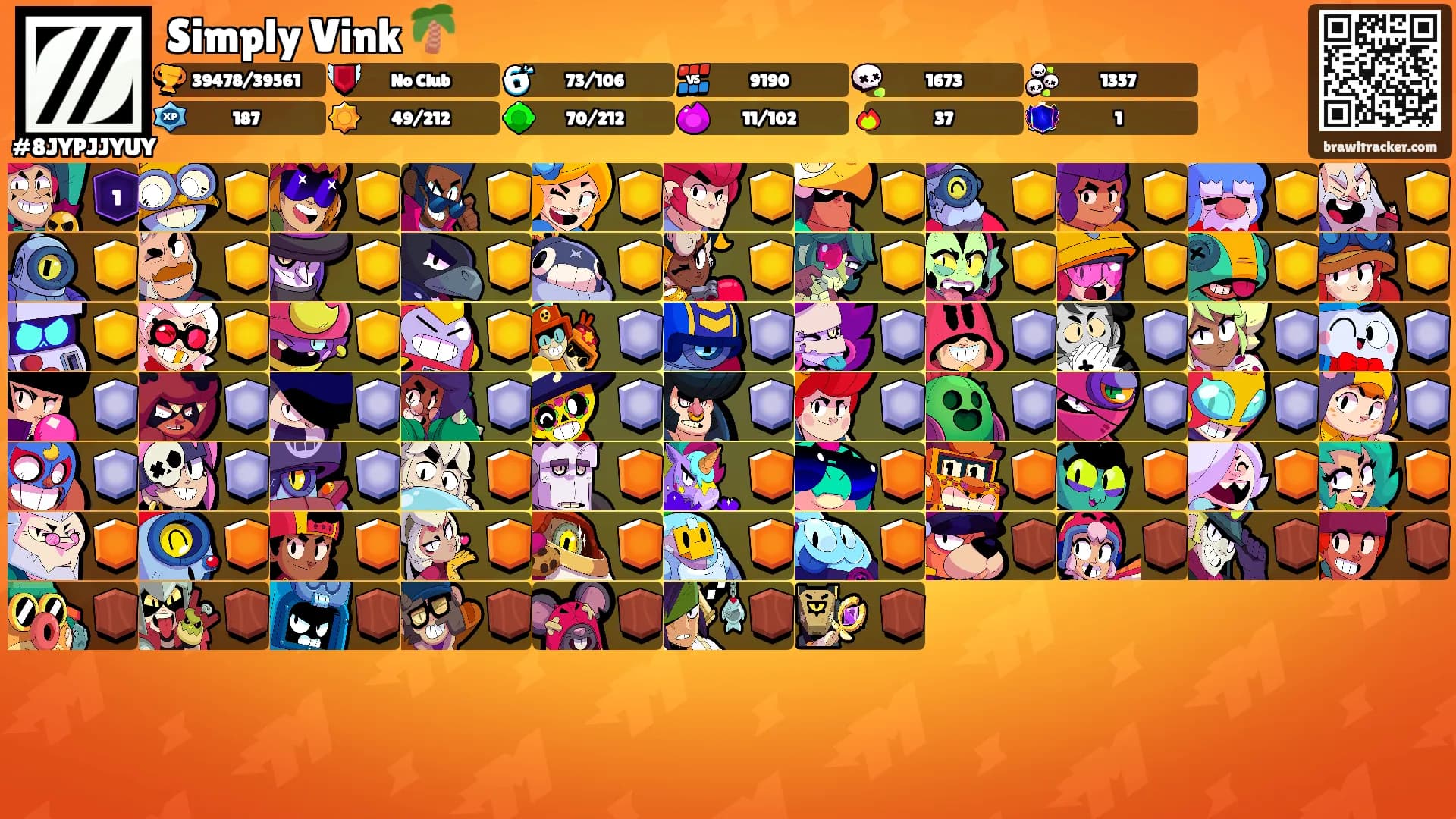 Simply Vink 🌴's Ranks