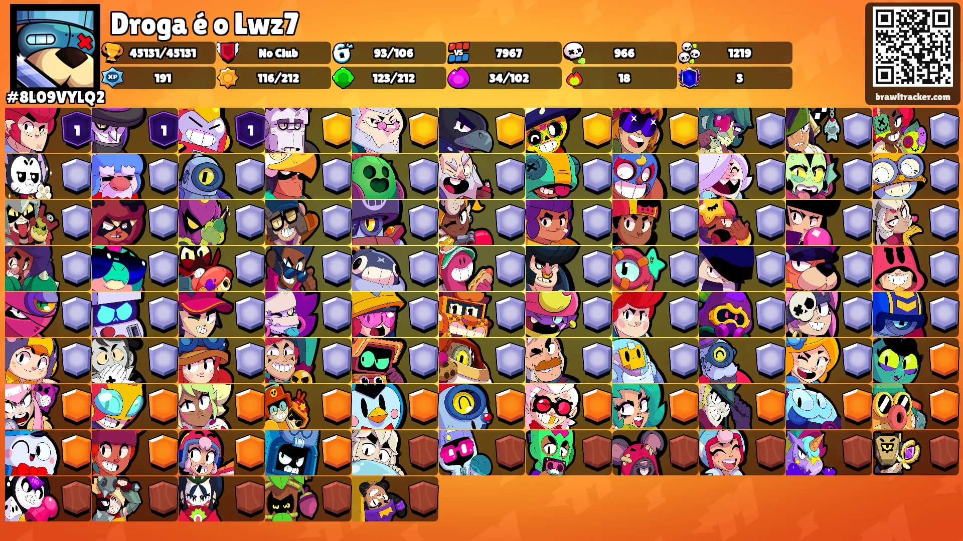 Droga é o Lwz7's Ranks