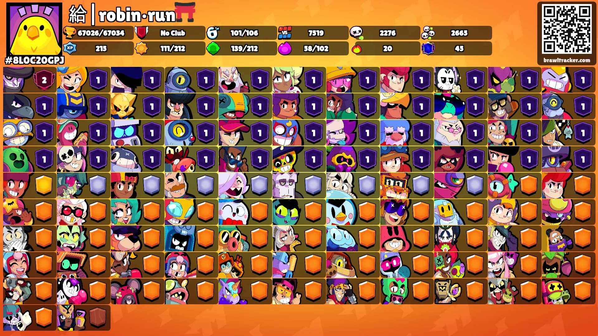 給|robin•run⛩️'s Ranks