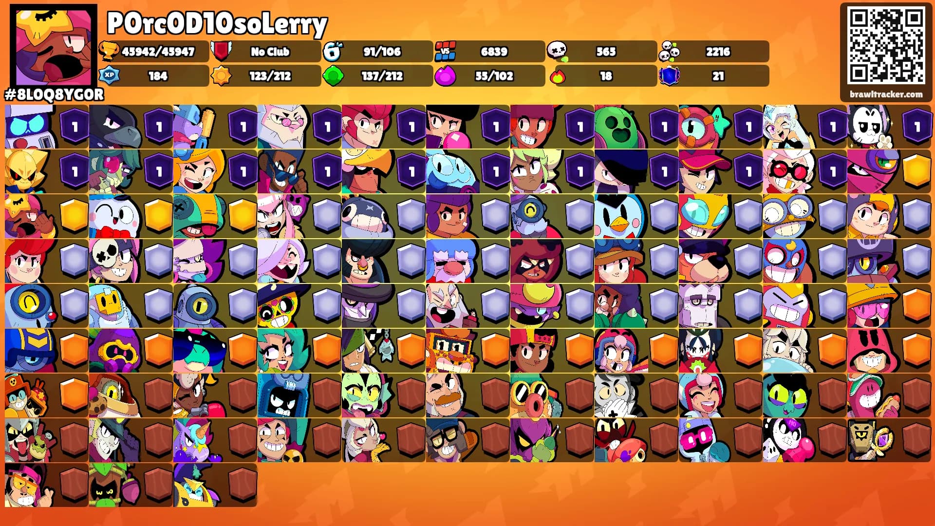 P0rc0D10soLerry's Ranks
