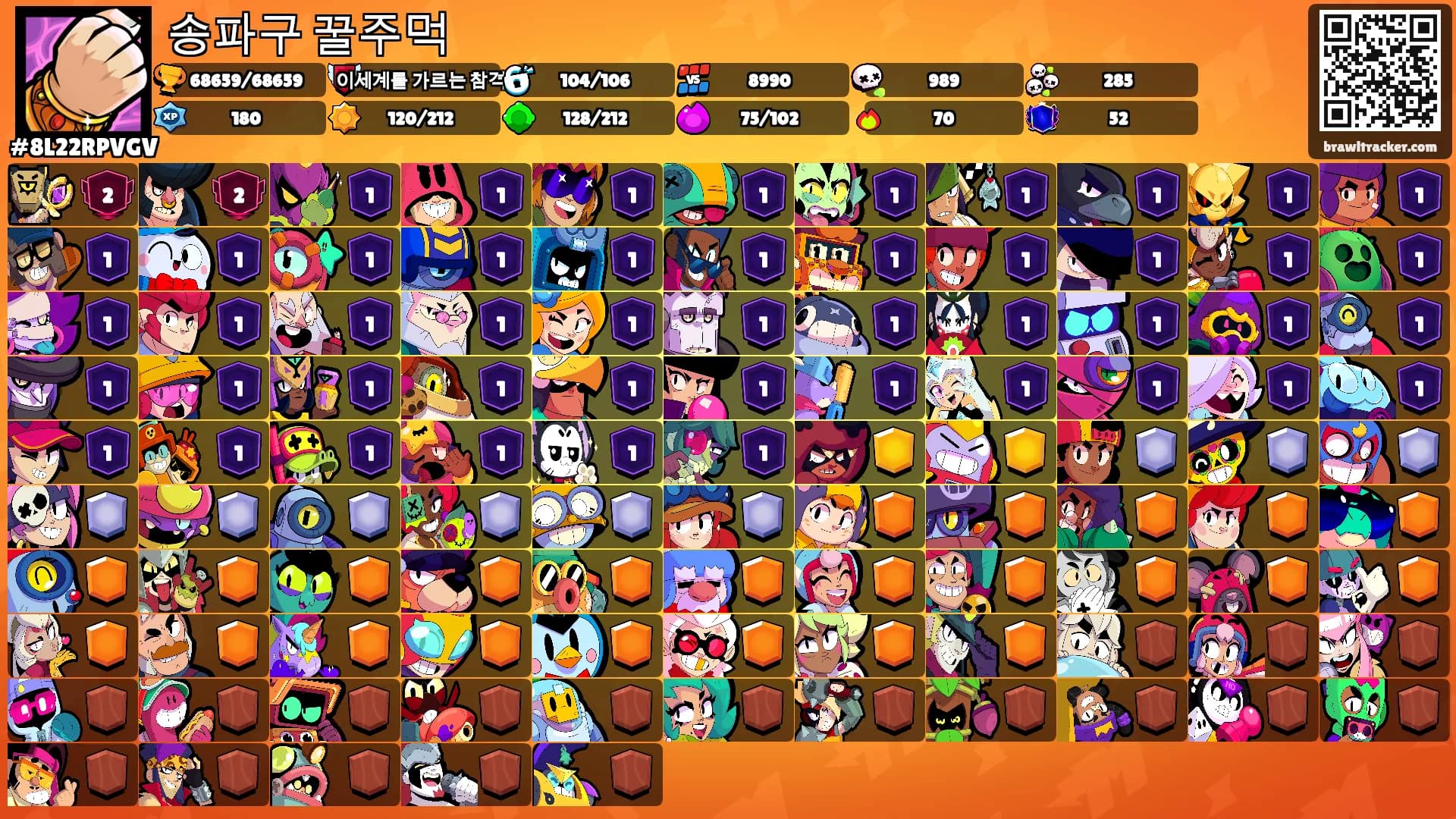 송파구 꿀주먹's Ranks
