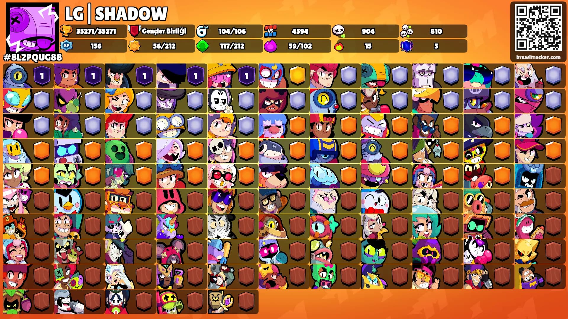 LG|SHADOW's Ranks
