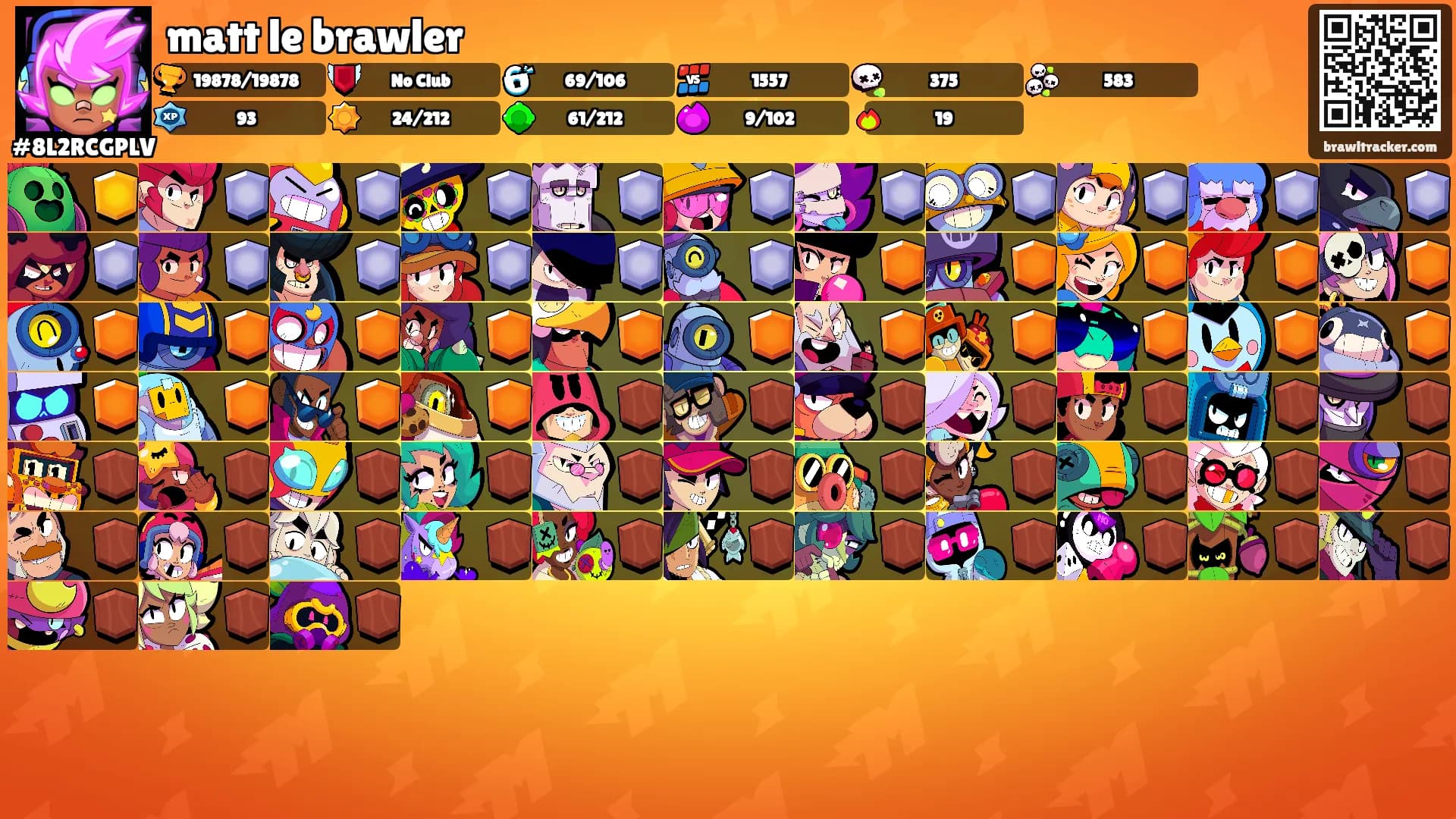 matt le brawler's Ranks