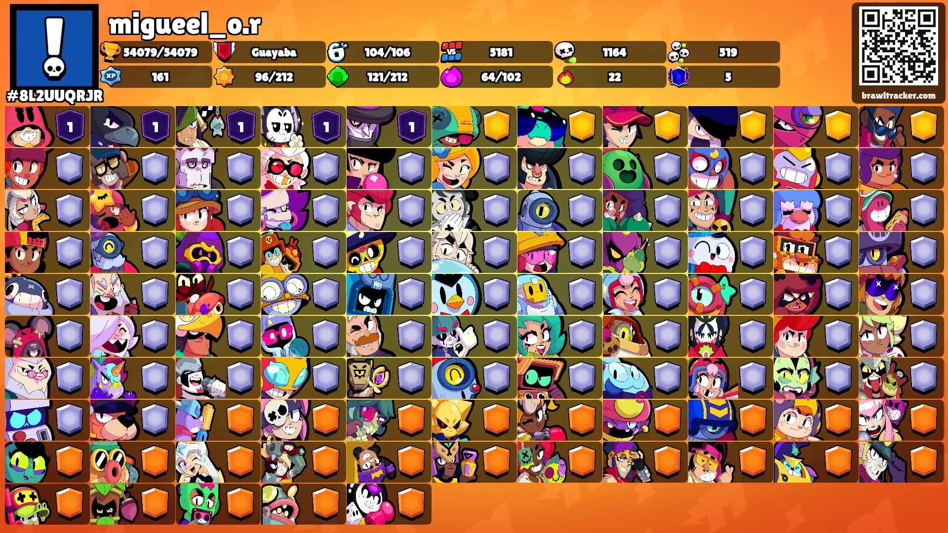 migueel_o.r's Ranks