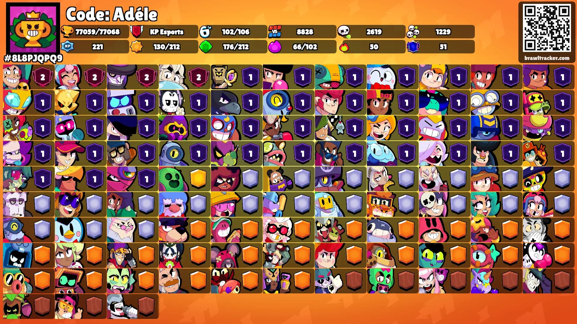 Code: Adéle's Ranks