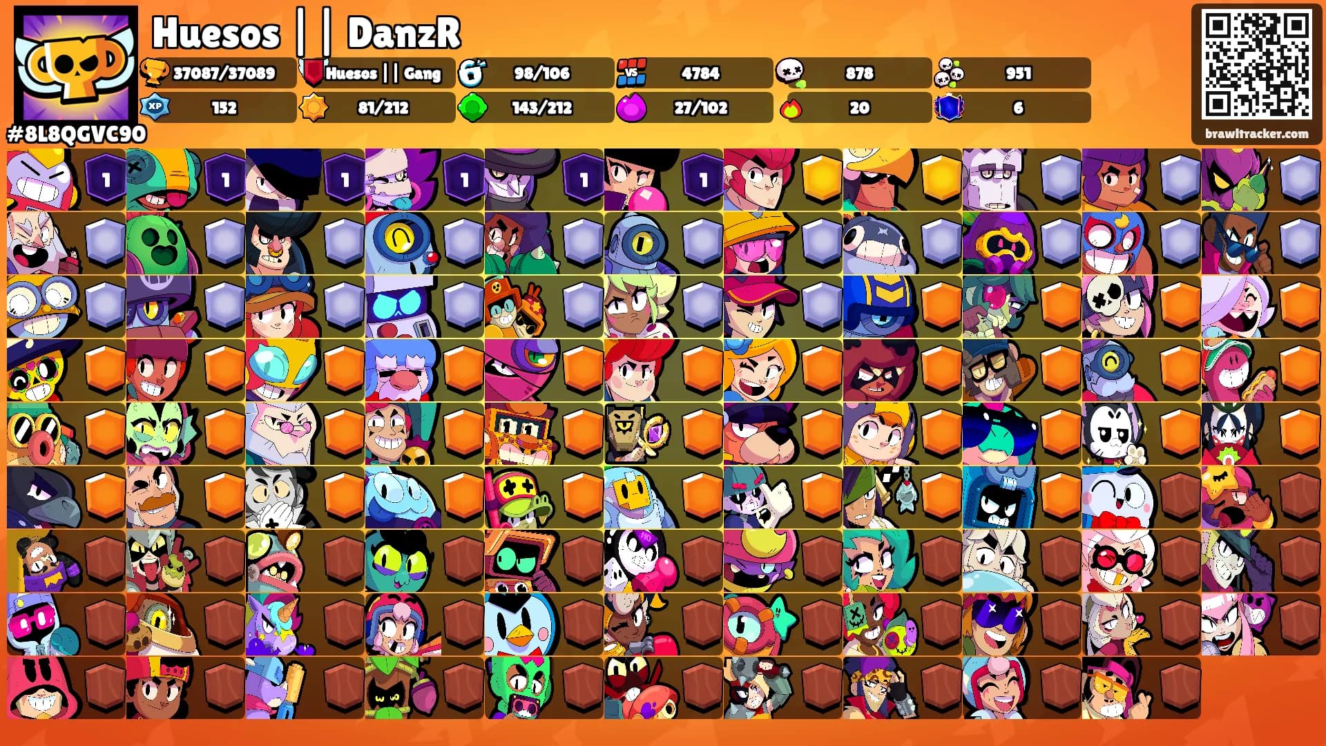 Huesos || DanzR's Ranks