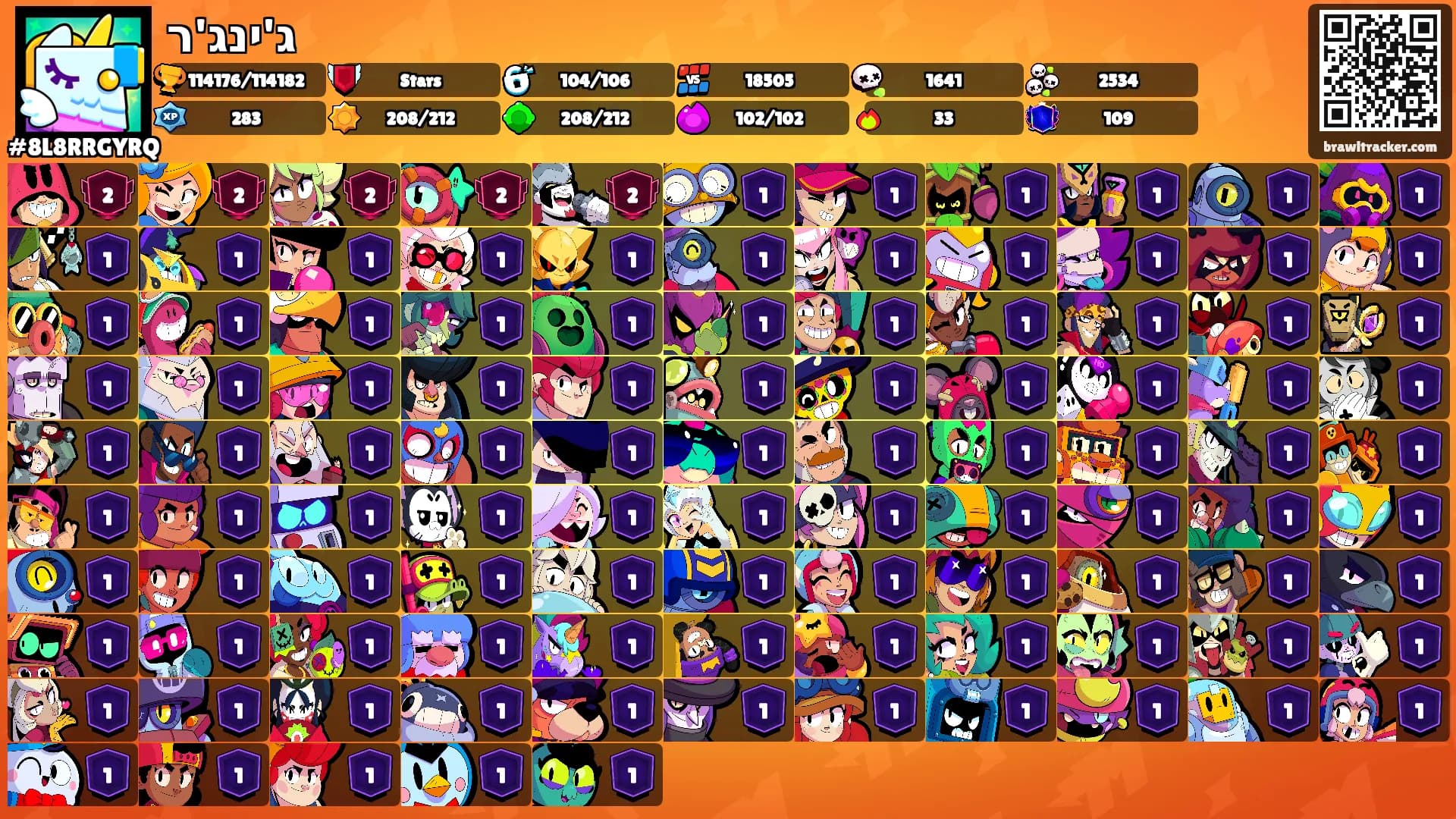 ג'ינג'ר's Ranks
