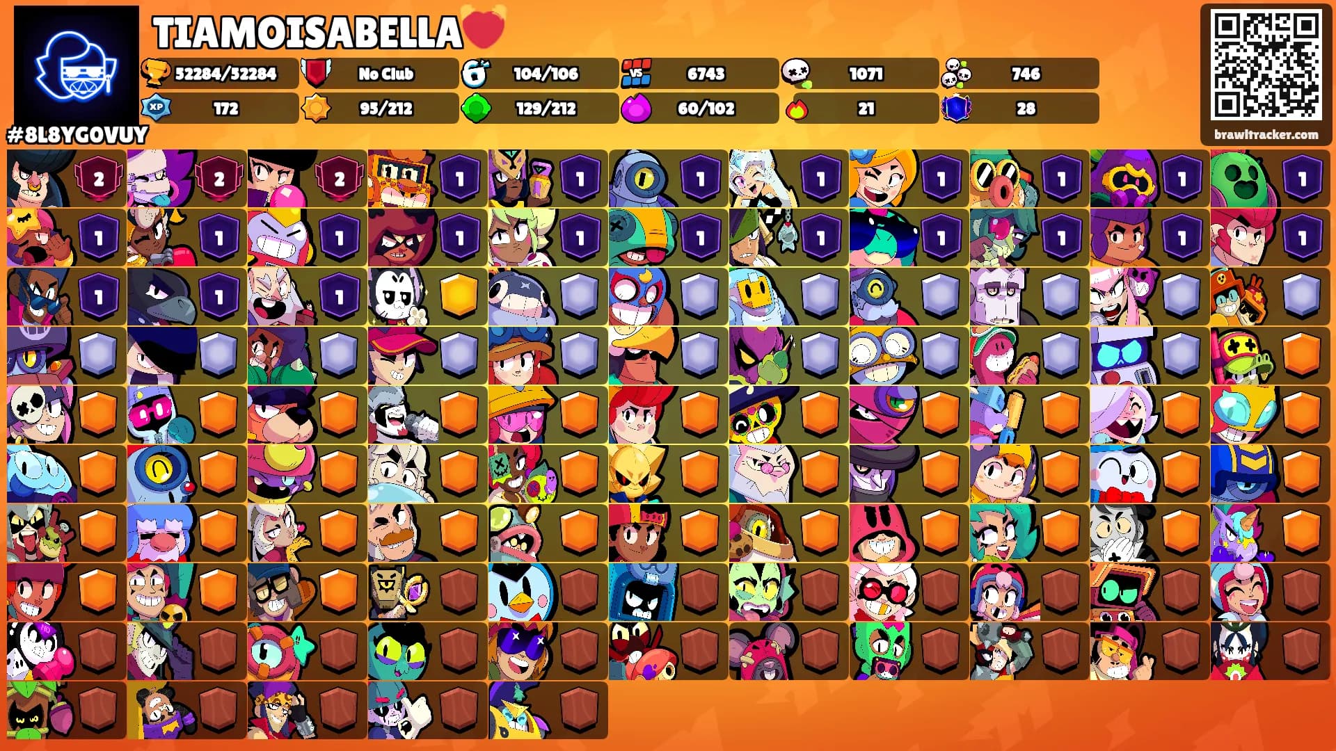 TIAMOISABELLA💓's Ranks