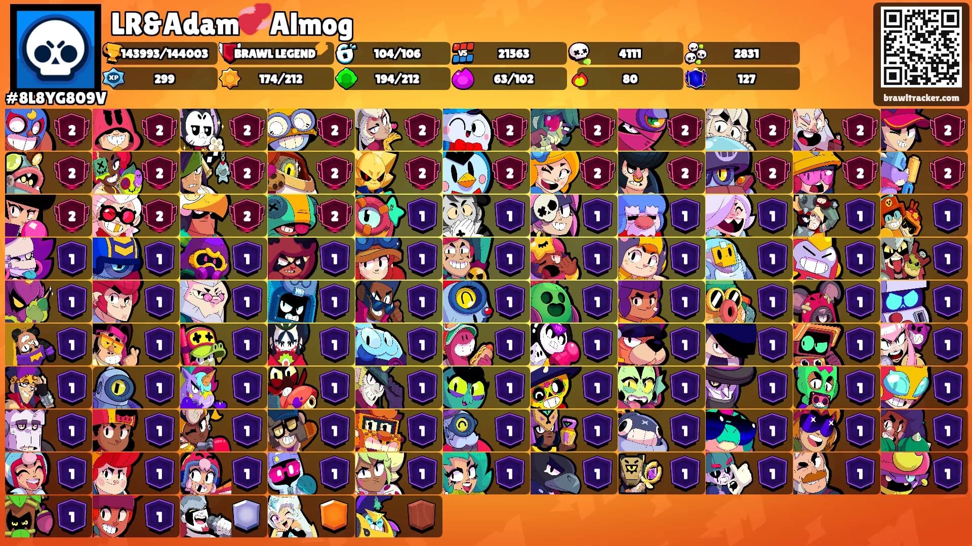 LR&Adam💞Almog's Ranks