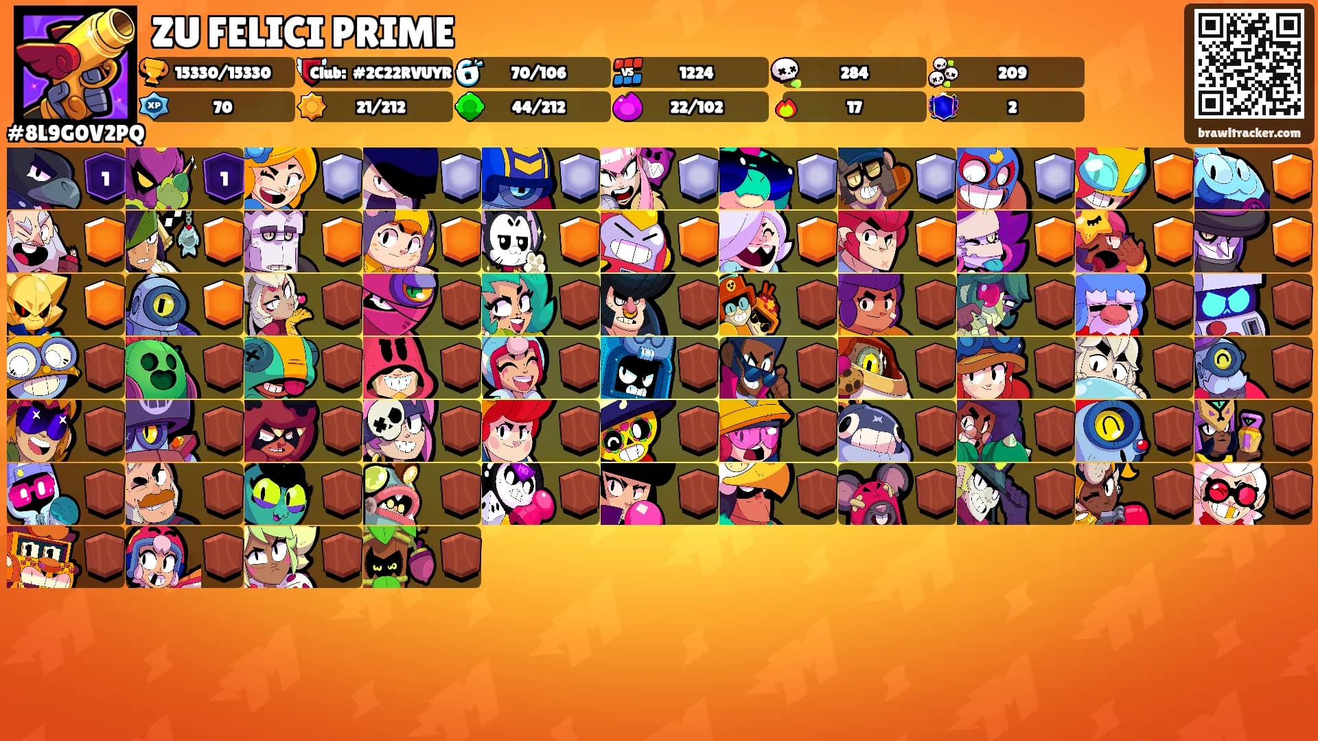 ZU FELICI PRIME's Ranks