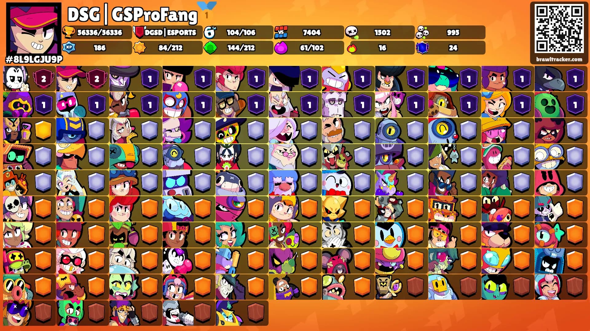 DSG|GSProFang🥇's Ranks