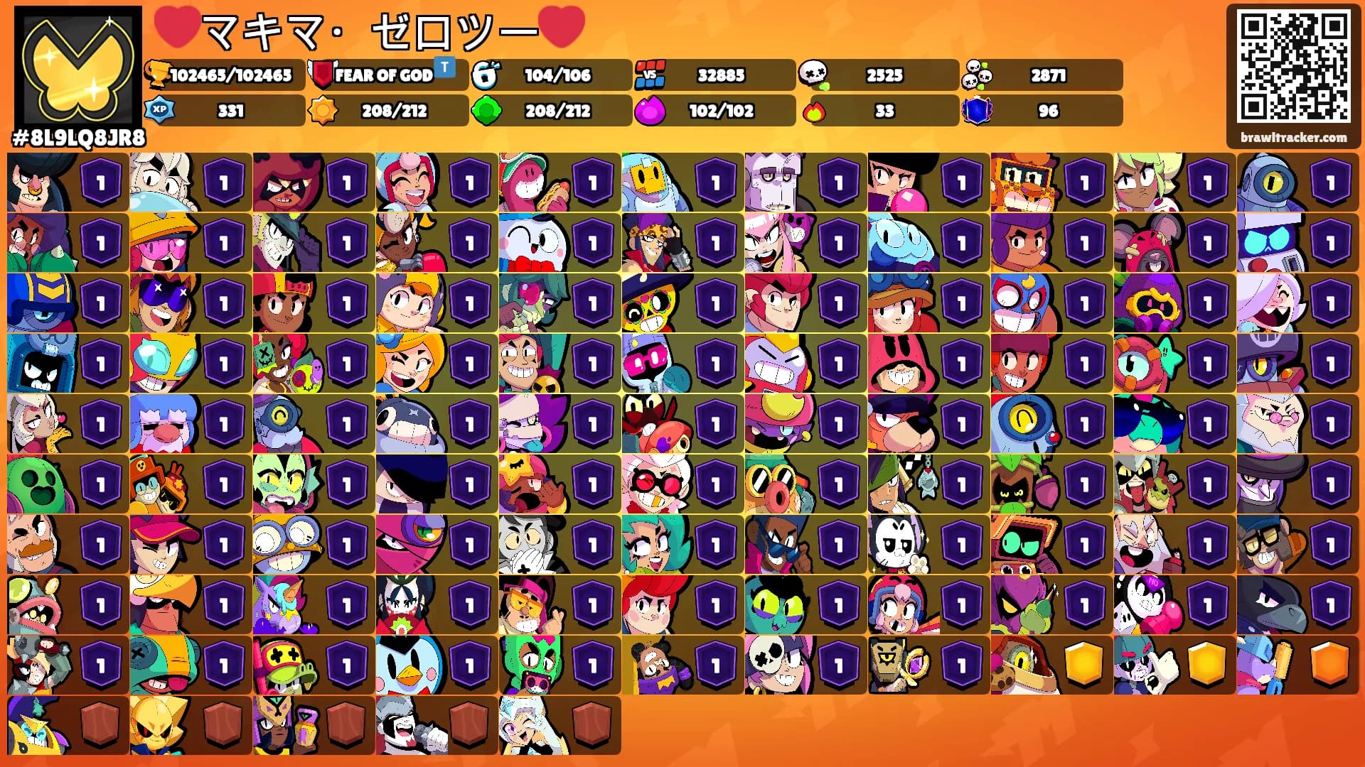 ❤️マキマ・ゼロツー❤️'s Ranks