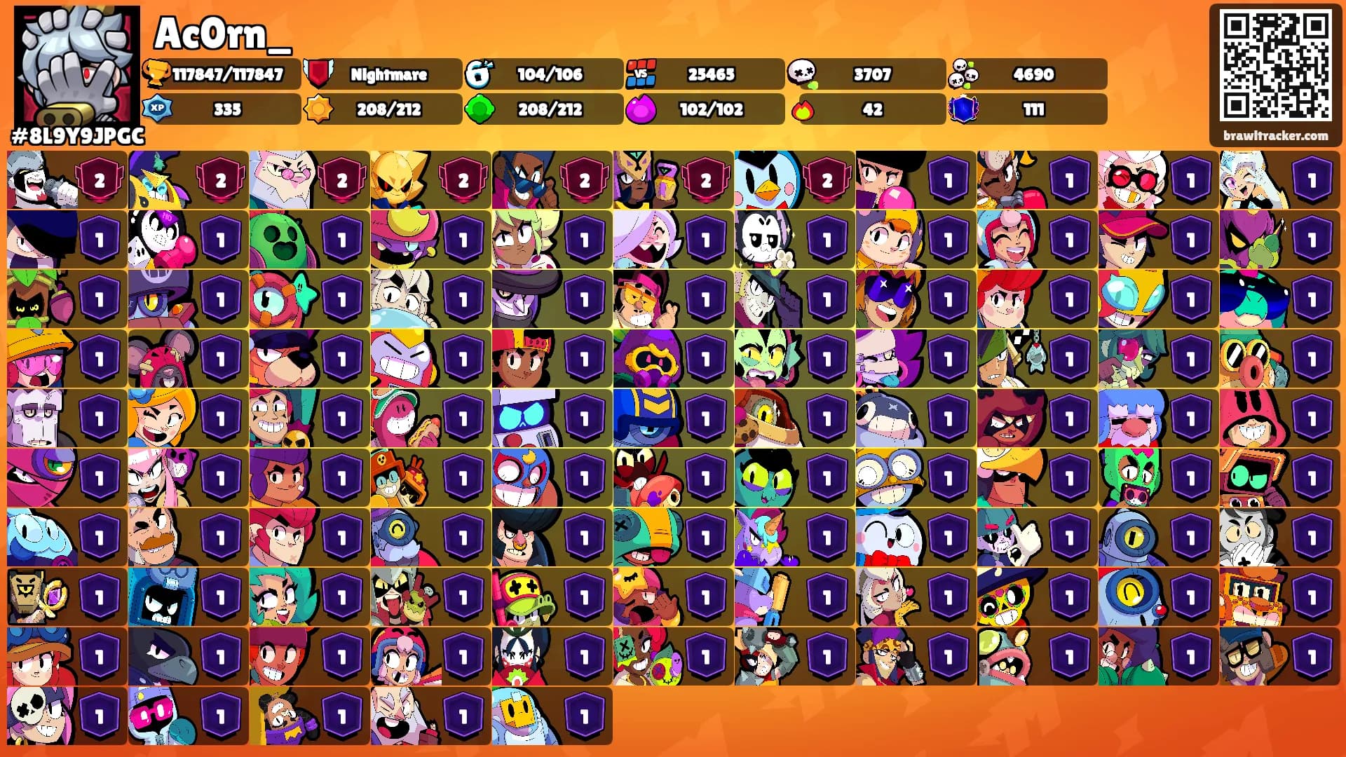 Ac0rn_'s Ranks