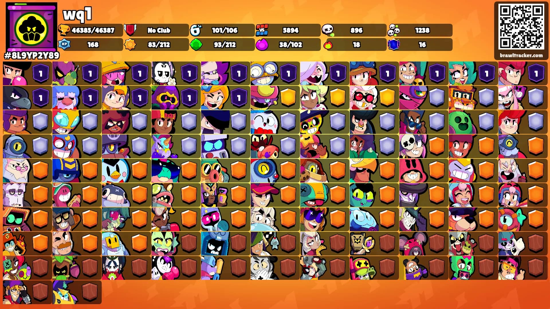 wq1's Ranks