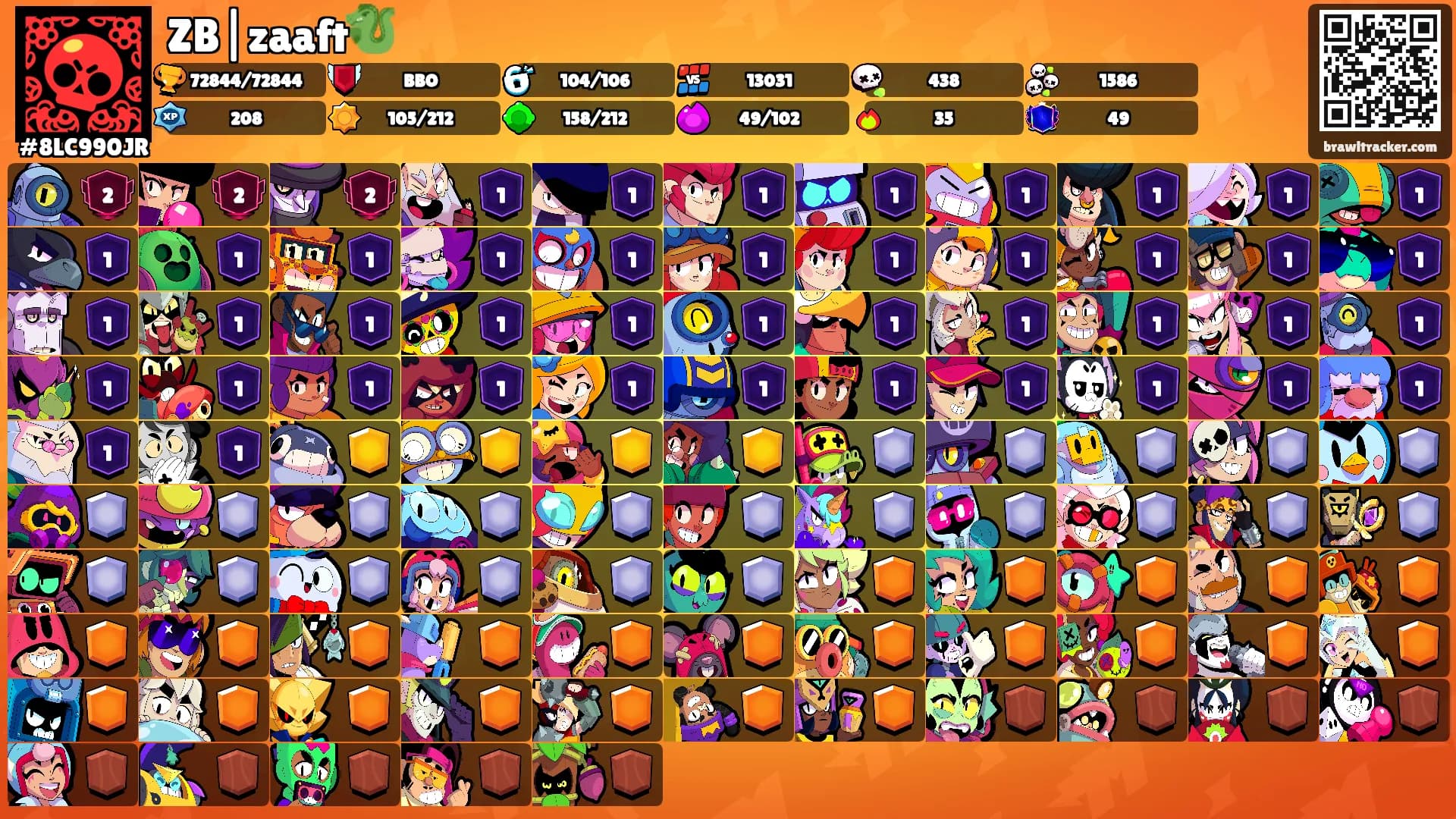 ZB|zaaft🐉's Ranks
