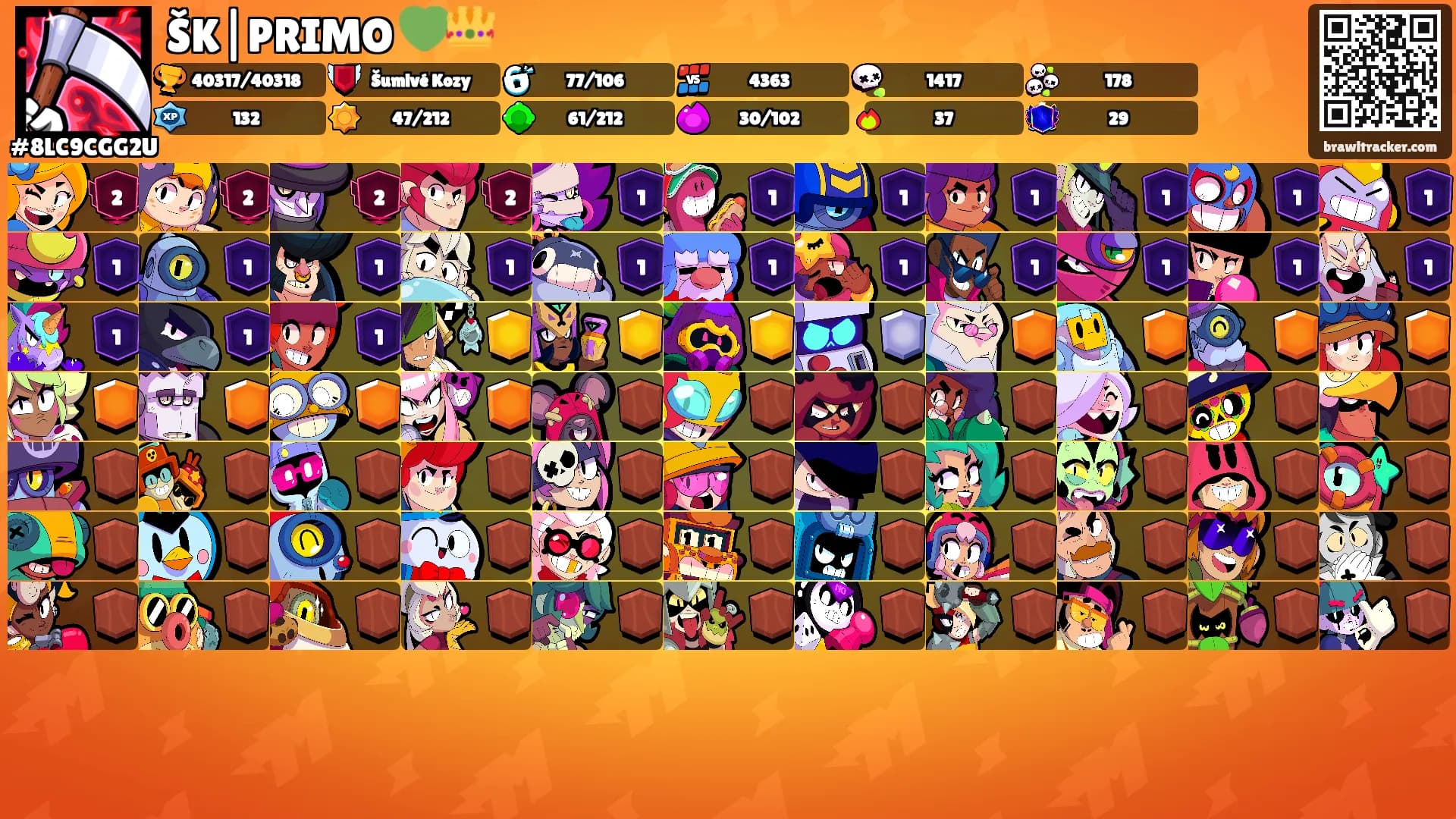 ŠK|PRIMO 💚👑's Ranks