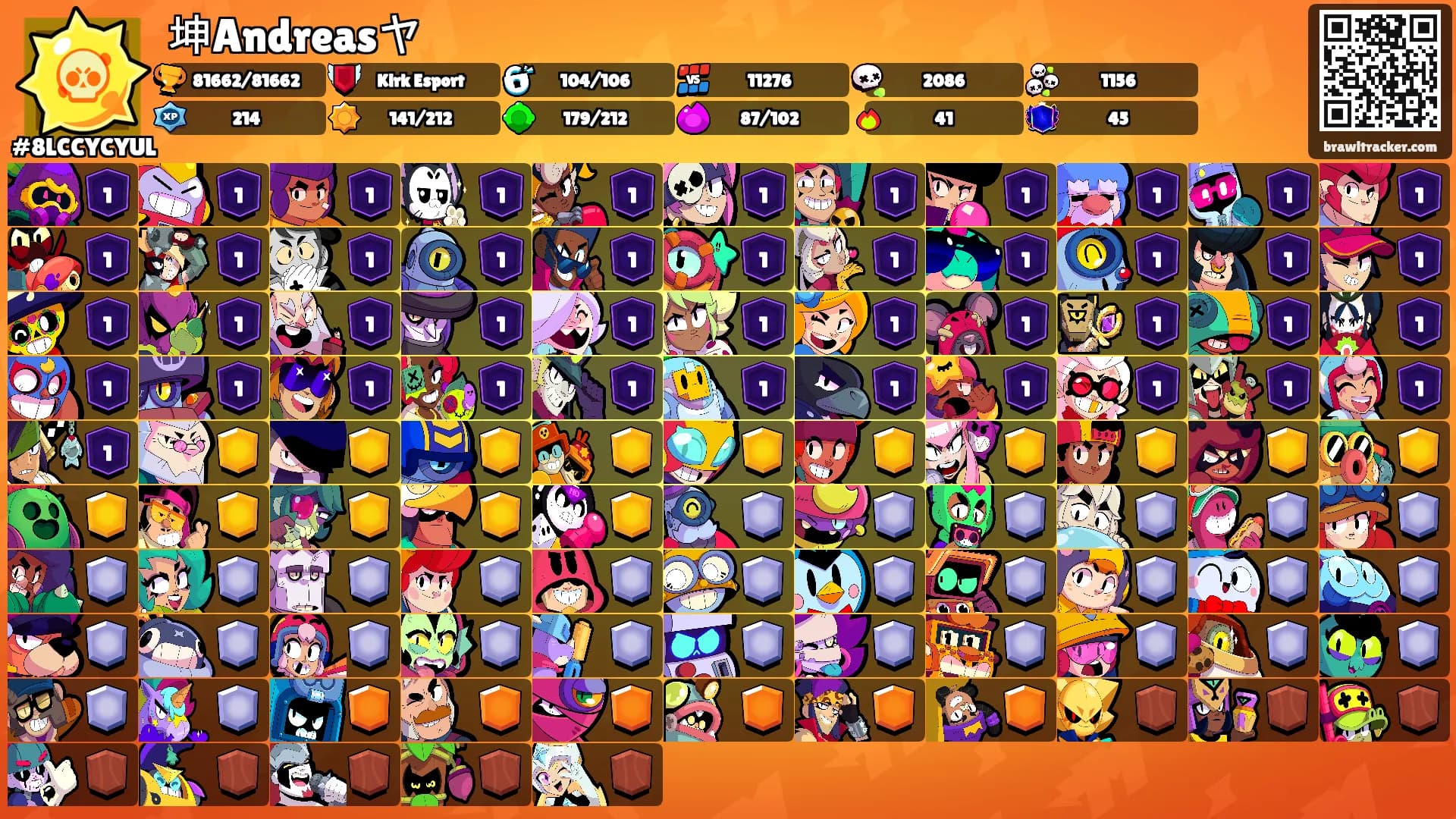 坤Andreasヤ's Ranks